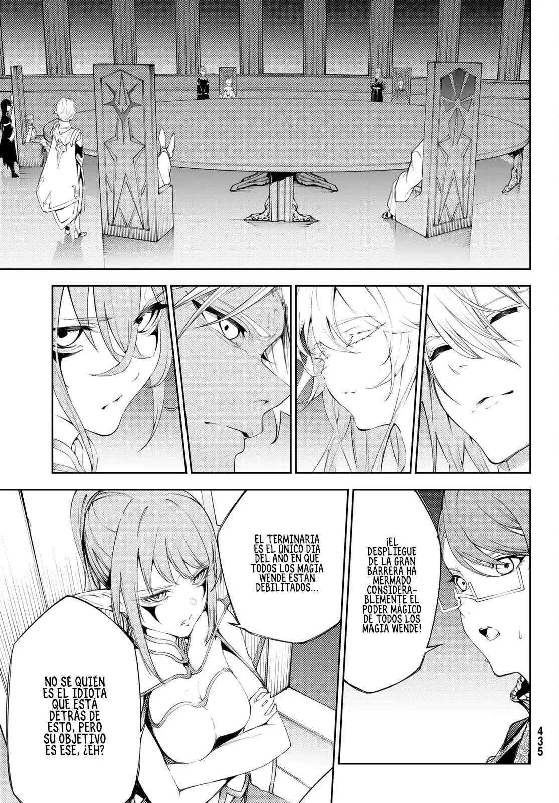 Tsue to Tsurugi no Wistoria Capitulo 23: Fiesta en el Infierno página 22
