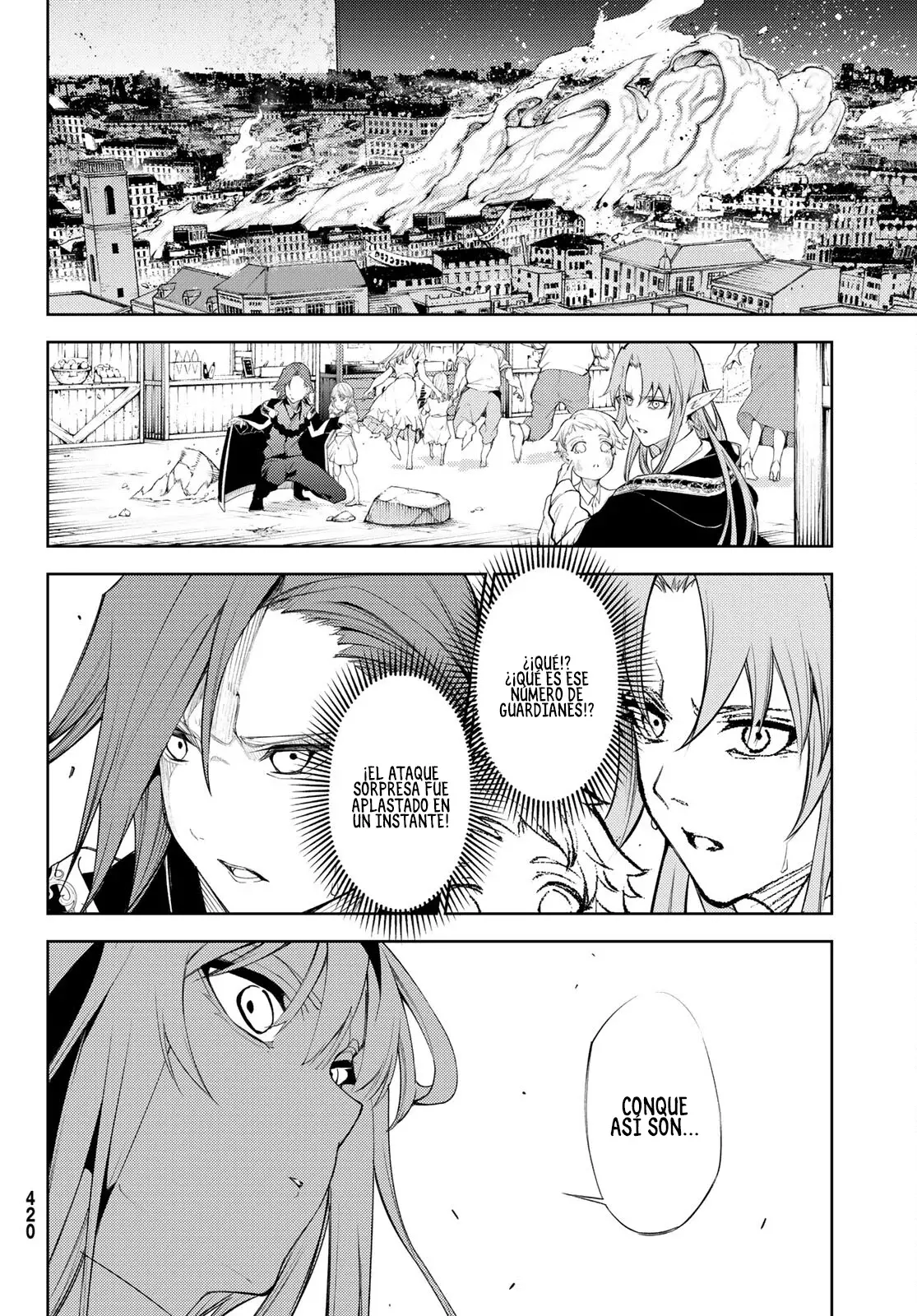 Tsue to Tsurugi no Wistoria Capitulo 23: Fiesta en el Infierno página 8