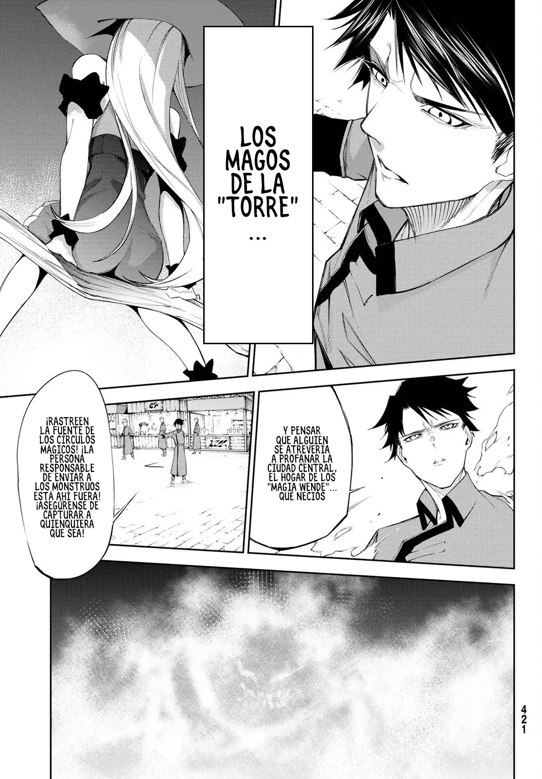 Tsue to Tsurugi no Wistoria Capitulo 23: Fiesta en el Infierno página 9
