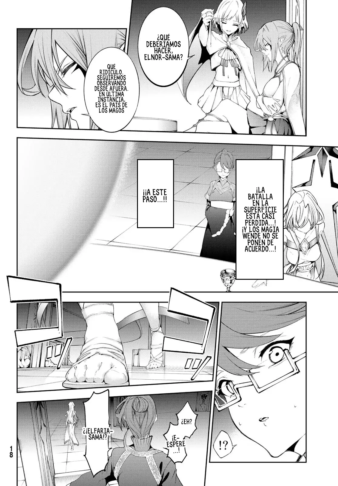 Tsue to Tsurugi no Wistoria Capitulo 26: En un mar de fragmentos dispersos página 11