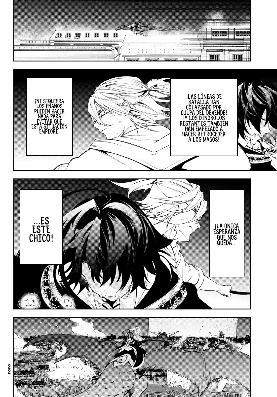 Tsue to Tsurugi no Wistoria Capitulo 26: En un mar de fragmentos dispersos página 15