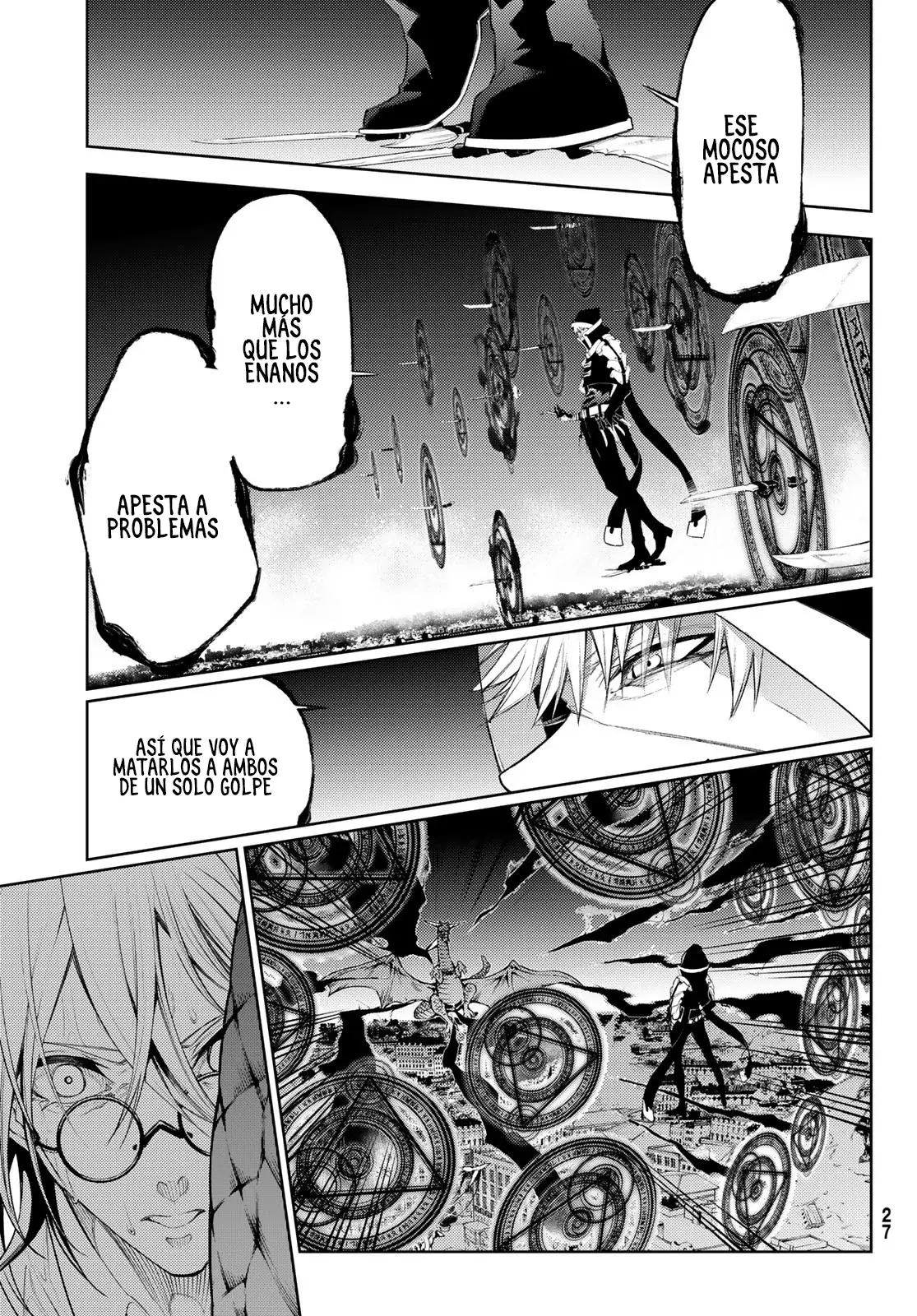 Tsue to Tsurugi no Wistoria Capitulo 26: En un mar de fragmentos dispersos página 20