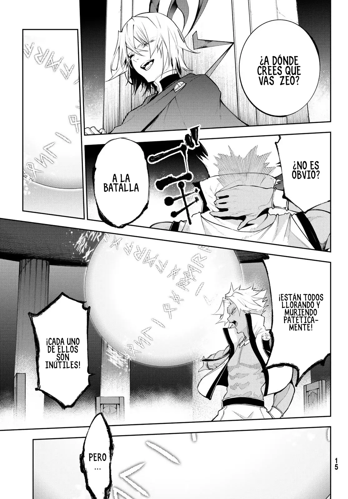 Tsue to Tsurugi no Wistoria Capitulo 26: En un mar de fragmentos dispersos página 8