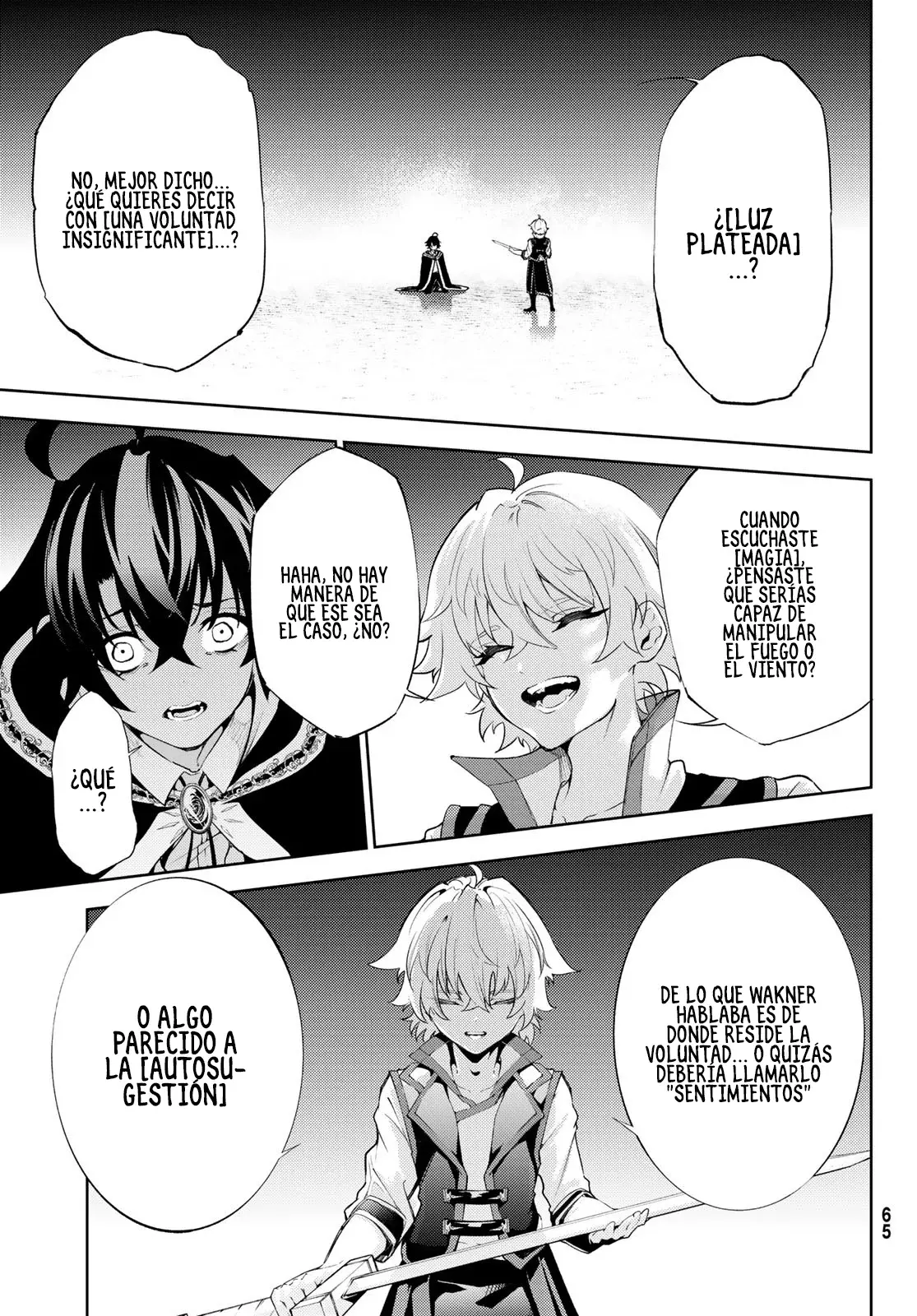 Tsue to Tsurugi no Wistoria Capitulo 27: Una magia única página 14