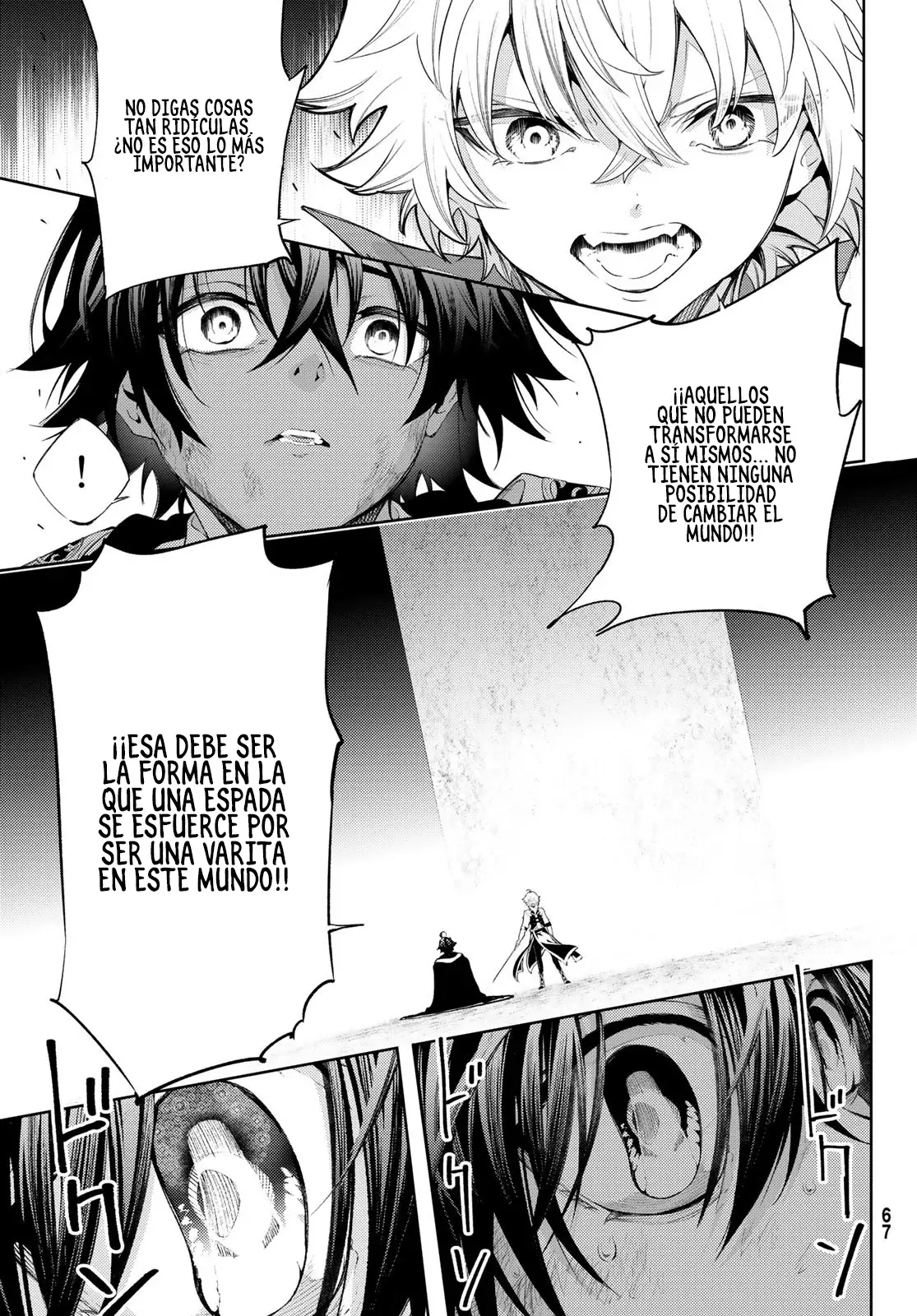 Tsue to Tsurugi no Wistoria Capitulo 27: Una magia única página 16