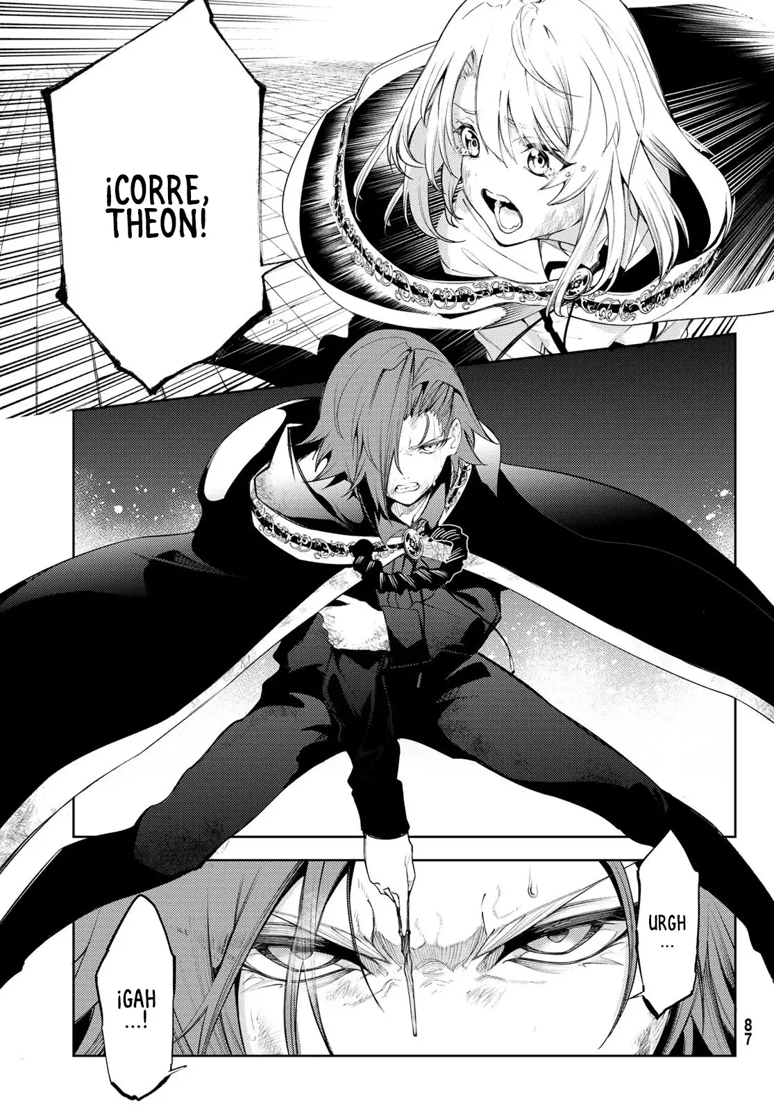 Tsue to Tsurugi no Wistoria Capitulo 27: Una magia única página 33