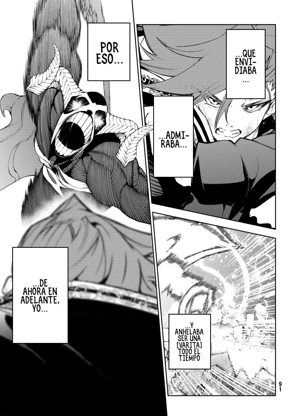 Tsue to Tsurugi no Wistoria Capitulo 27: Una magia única página 37