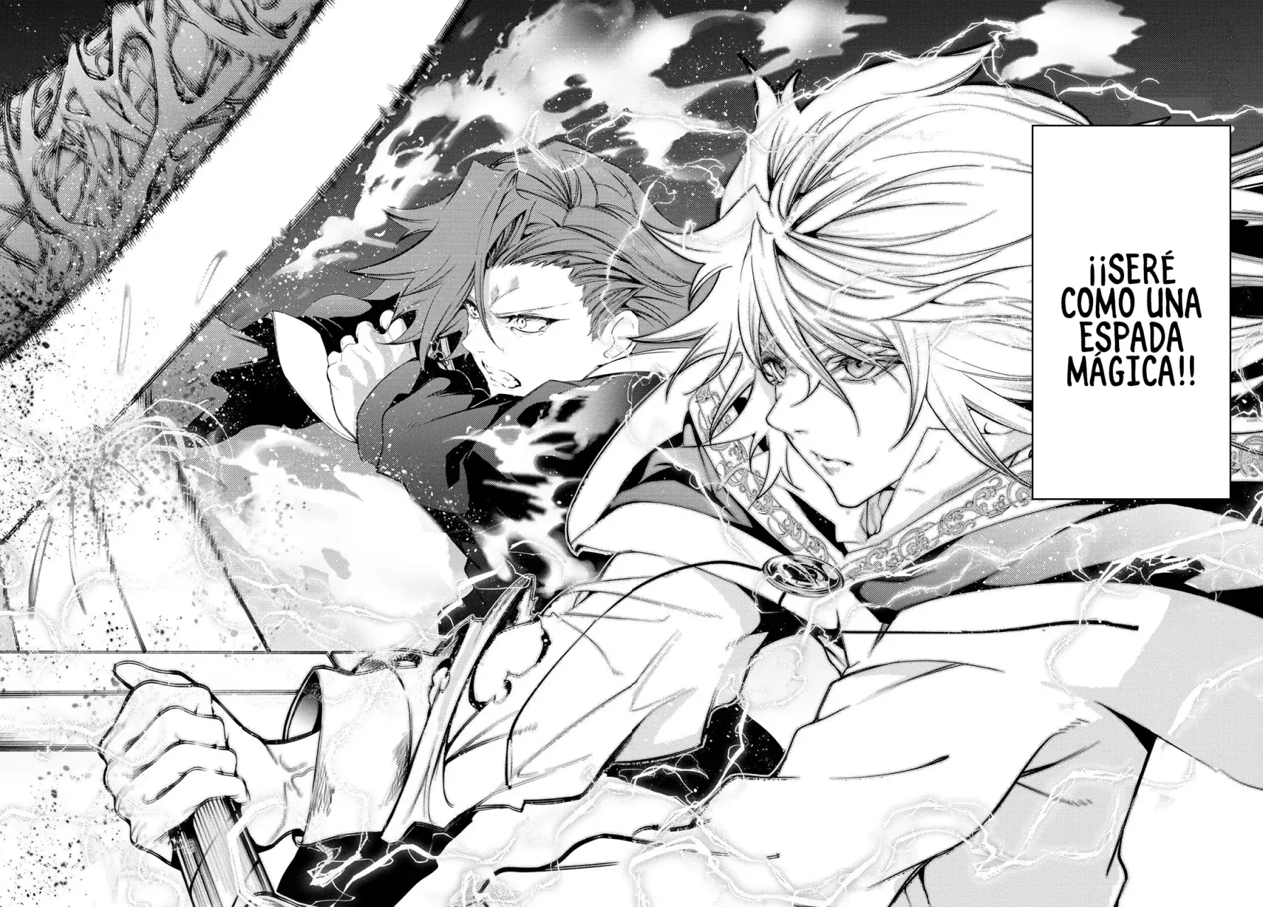 Tsue to Tsurugi no Wistoria Capitulo 27: Una magia única página 39