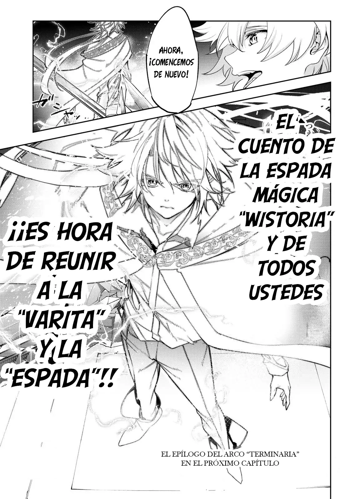Tsue to Tsurugi no Wistoria Capitulo 29: Y así comienza la historia página 42