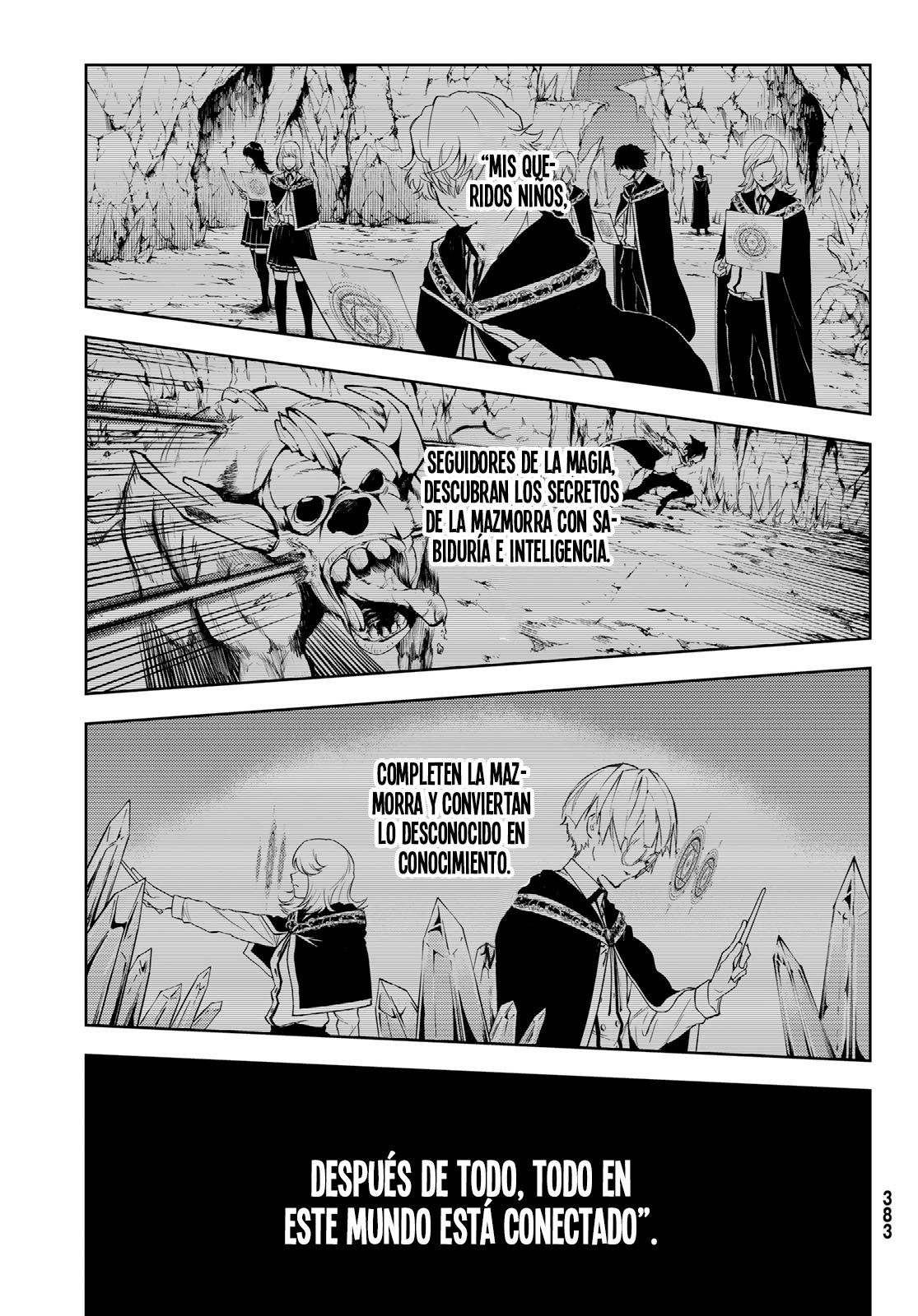 Tsue to Tsurugi no Wistoria Capitulo 3: Orden y Observador. página 10