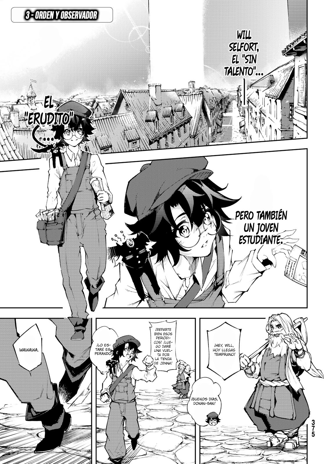 Tsue to Tsurugi no Wistoria Capitulo 3: Orden y Observador. página 2