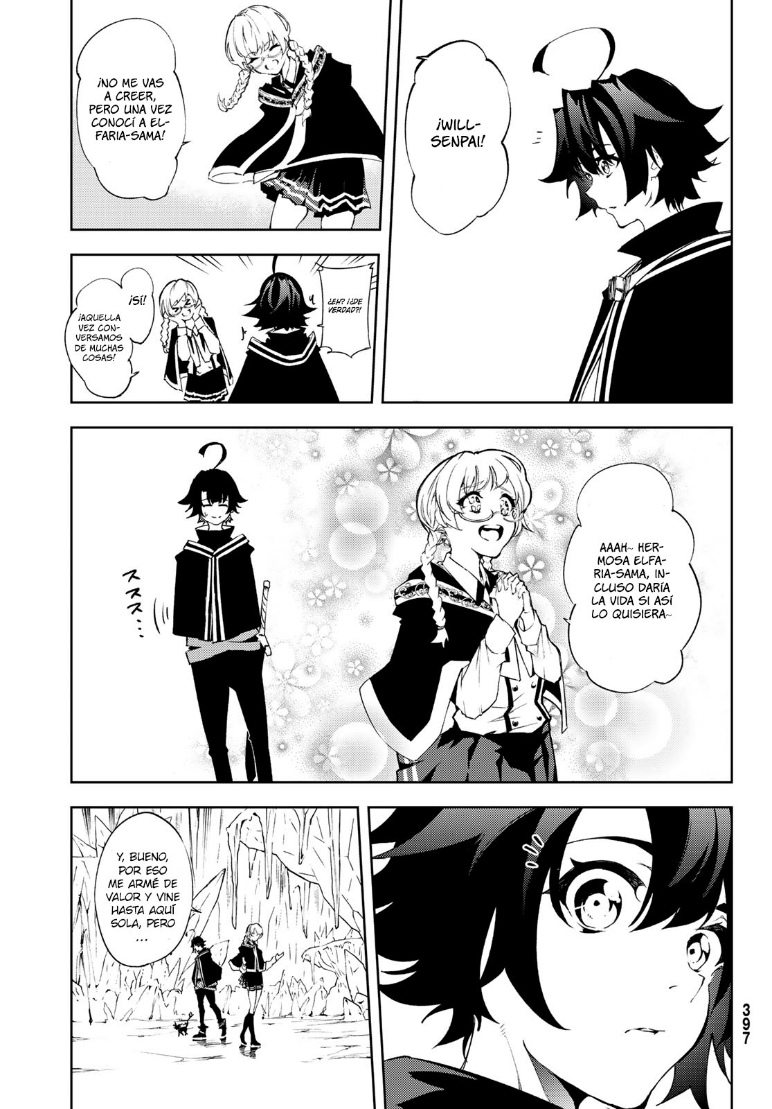 Tsue to Tsurugi no Wistoria Capitulo 3: Orden y Observador. página 24