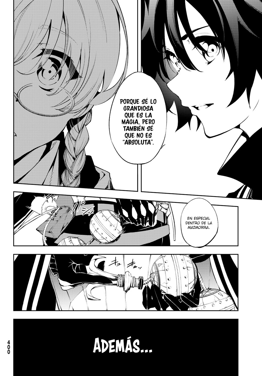 Tsue to Tsurugi no Wistoria Capitulo 3: Orden y Observador. página 27