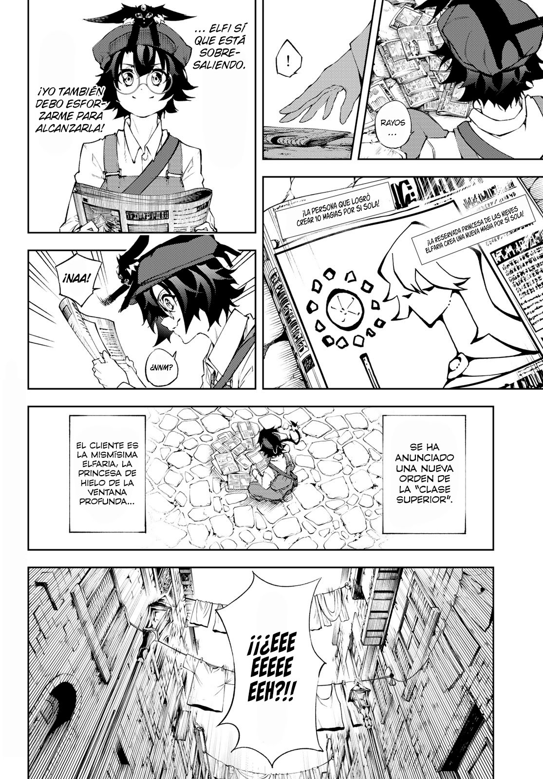 Tsue to Tsurugi no Wistoria Capitulo 3: Orden y Observador. página 3