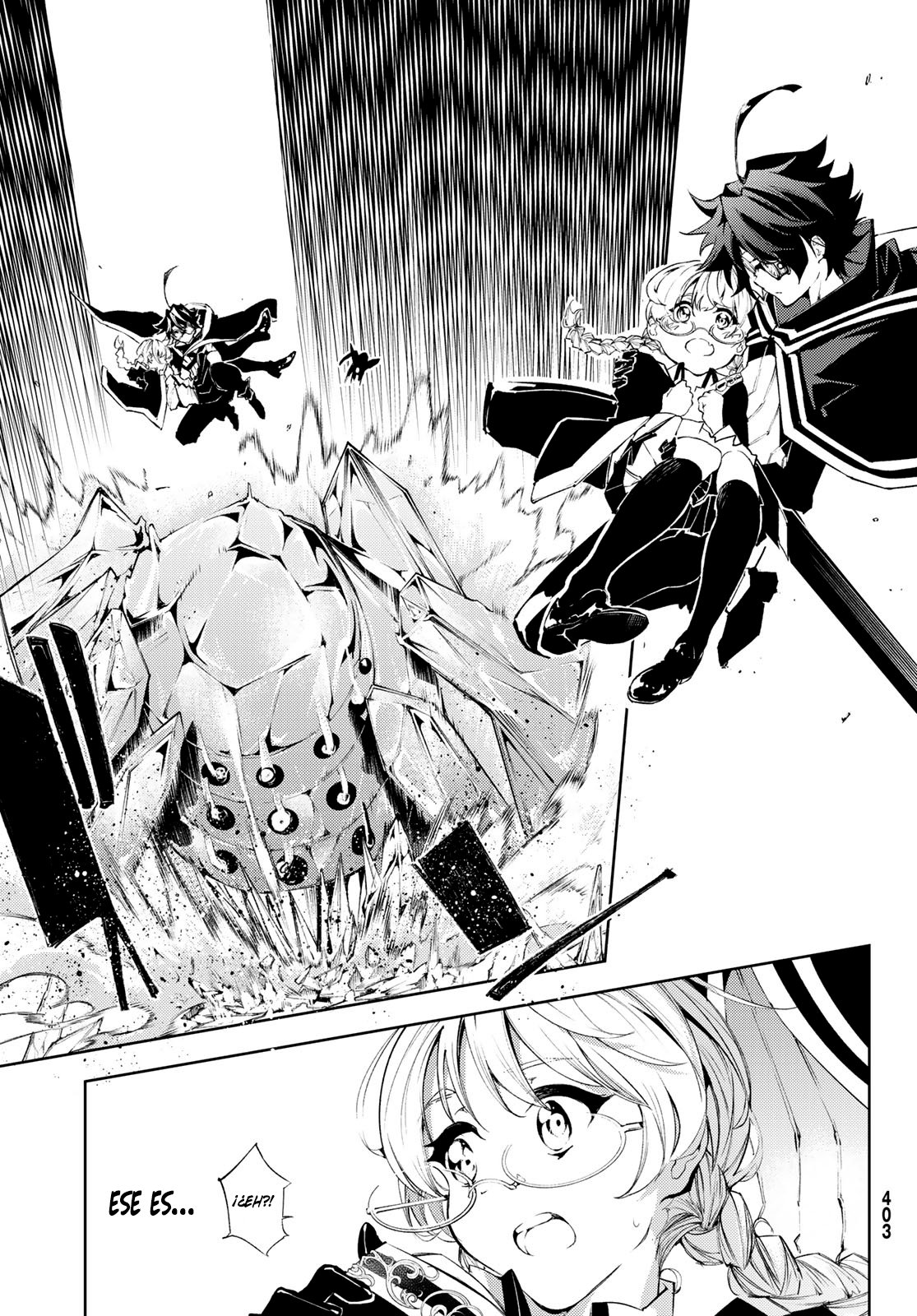 Tsue to Tsurugi no Wistoria Capitulo 3: Orden y Observador. página 30