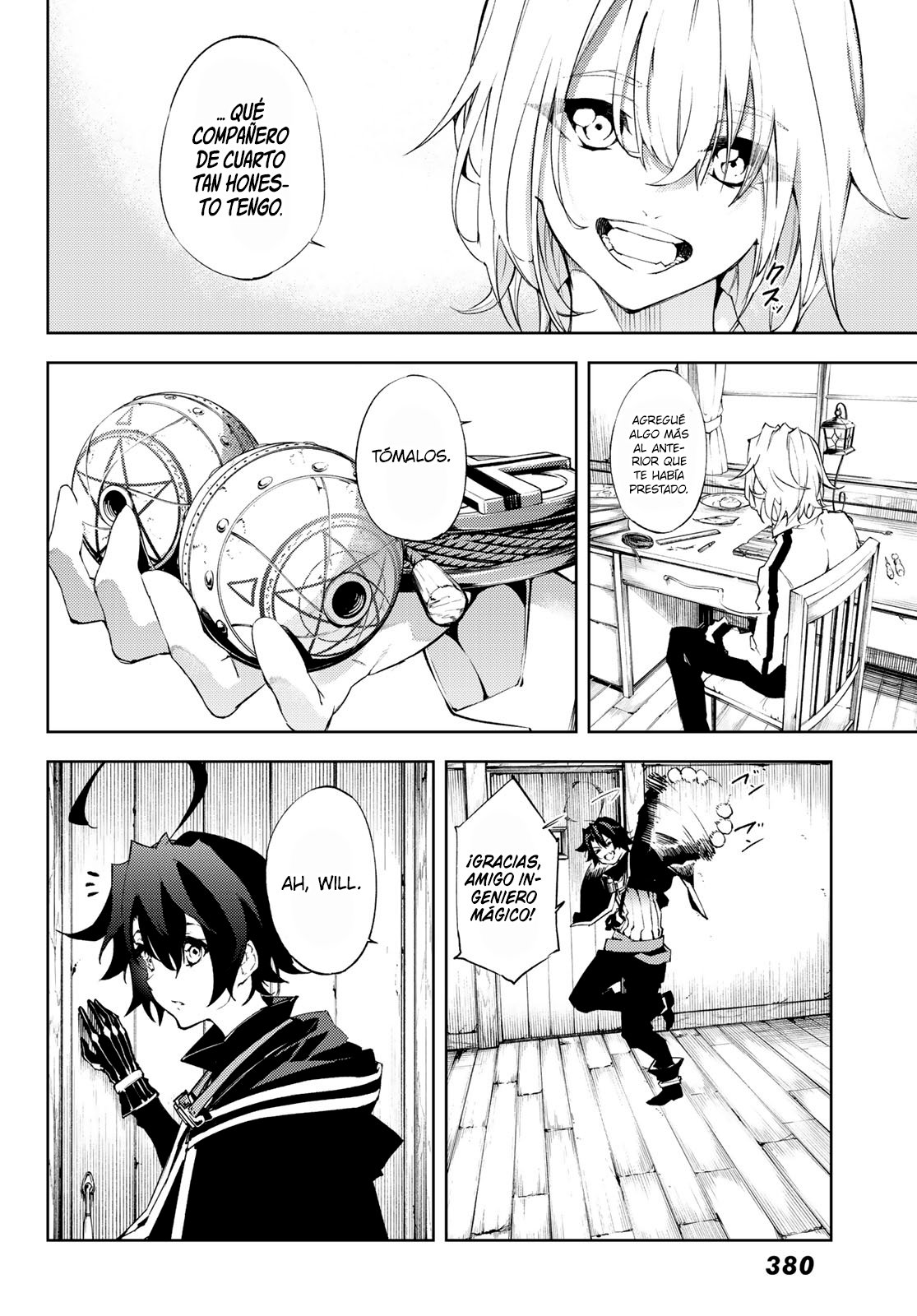 Tsue to Tsurugi no Wistoria Capitulo 3: Orden y Observador. página 7