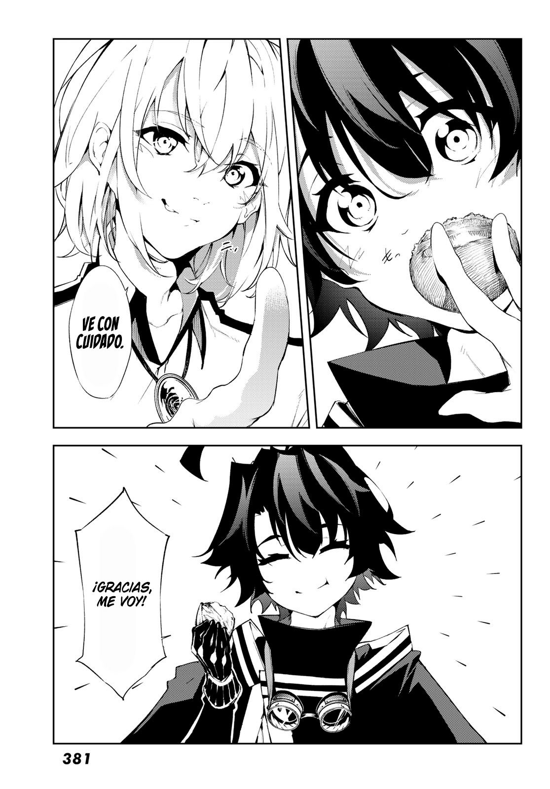 Tsue to Tsurugi no Wistoria Capitulo 3: Orden y Observador. página 8