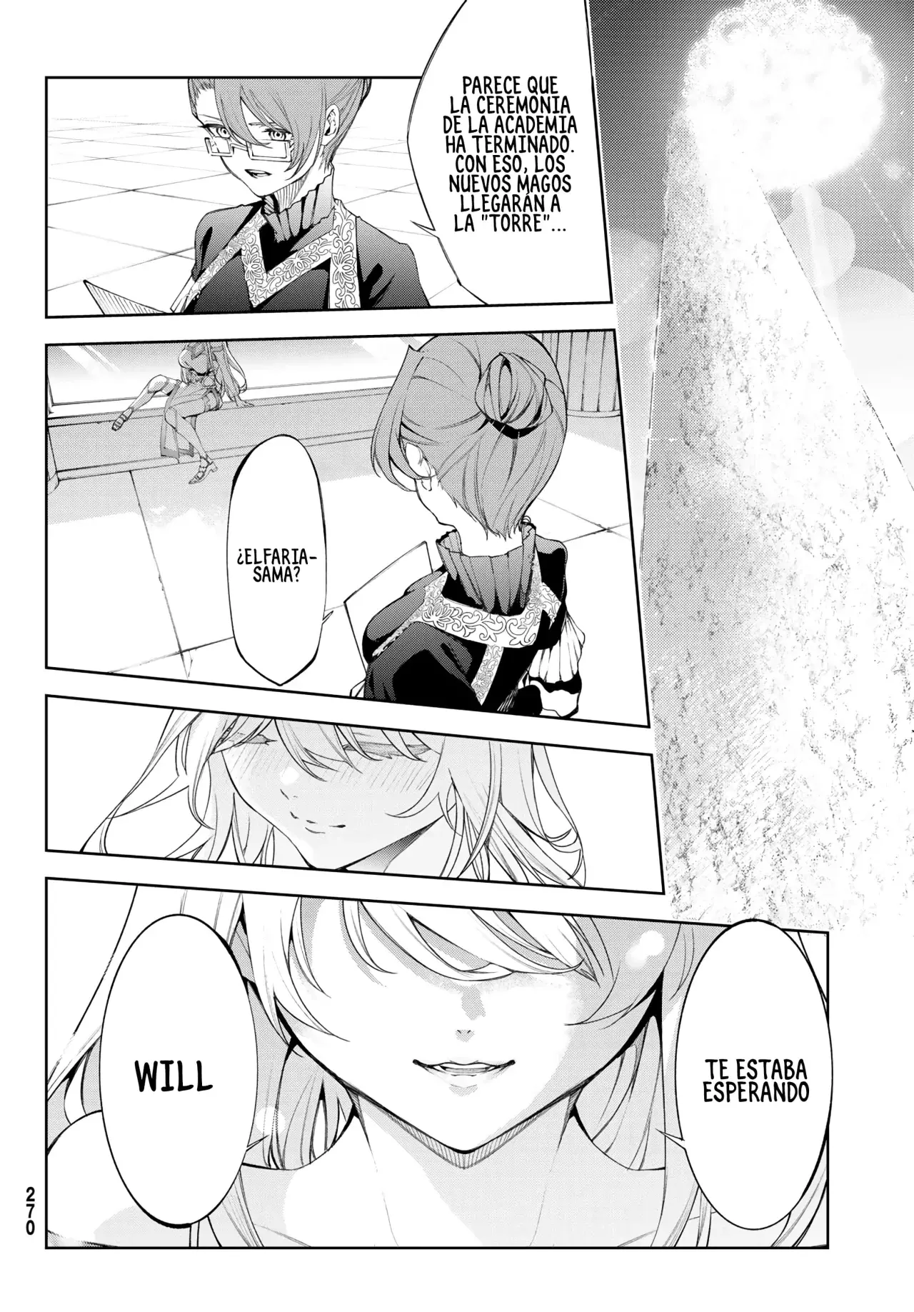 Tsue to Tsurugi no Wistoria Capitulo 30: El día en que emprendió su viaje página 34