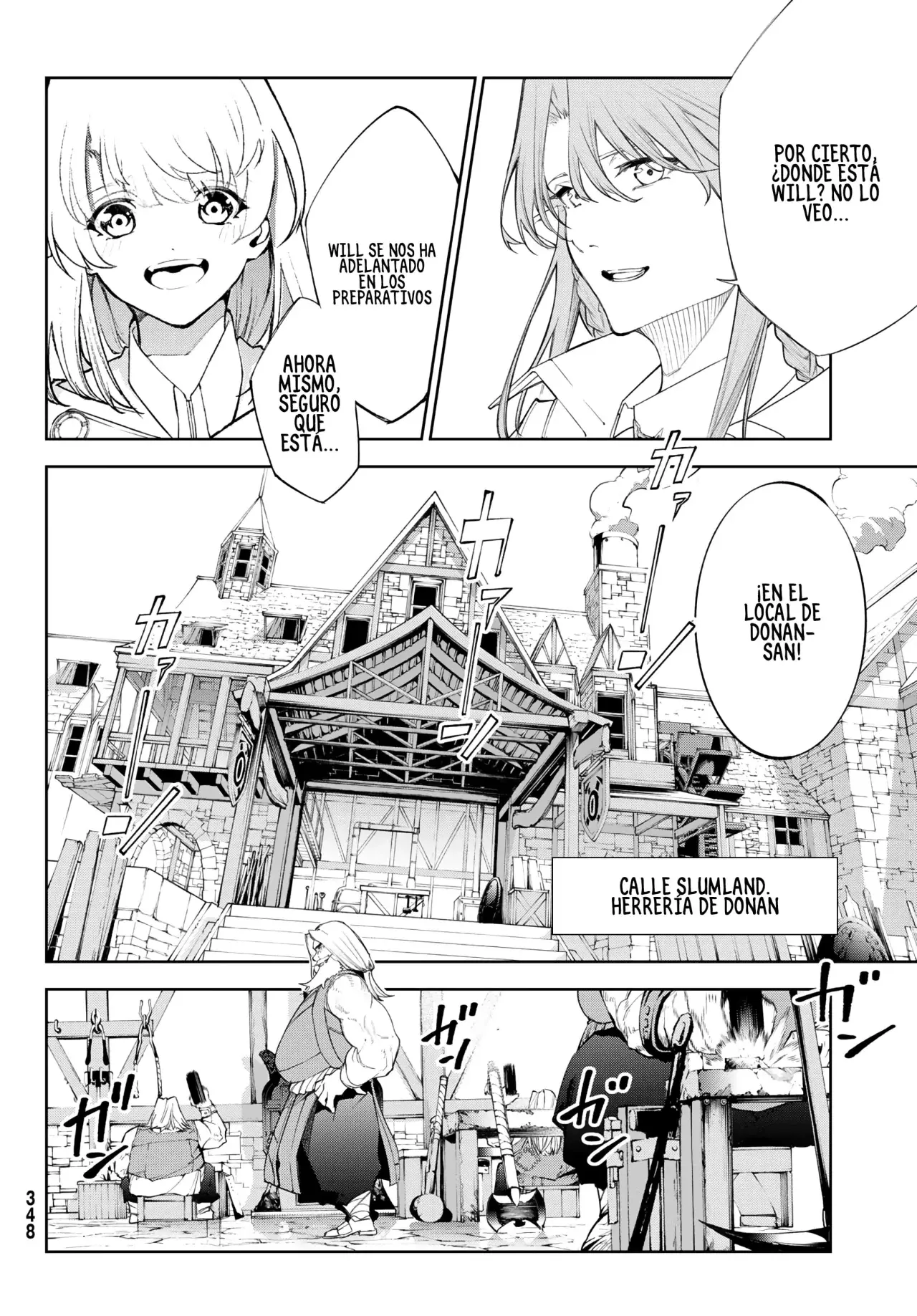 Tsue to Tsurugi no Wistoria Capitulo 31: Comienzo incoloro página 10