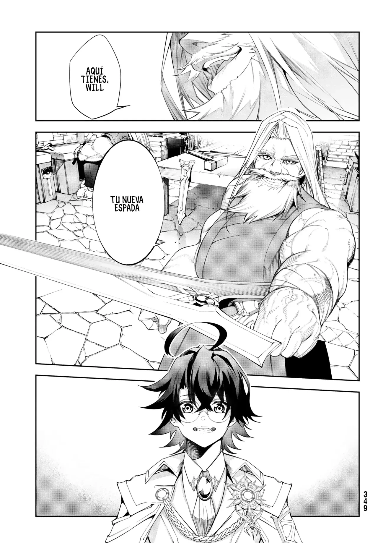 Tsue to Tsurugi no Wistoria Capitulo 31: Comienzo incoloro página 11