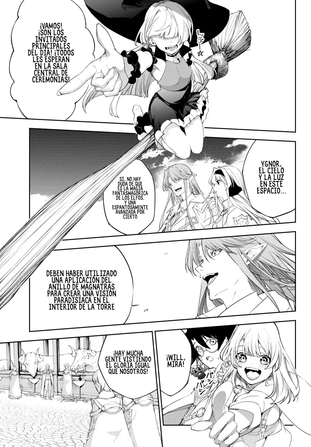 Tsue to Tsurugi no Wistoria Capitulo 31: Comienzo incoloro página 22