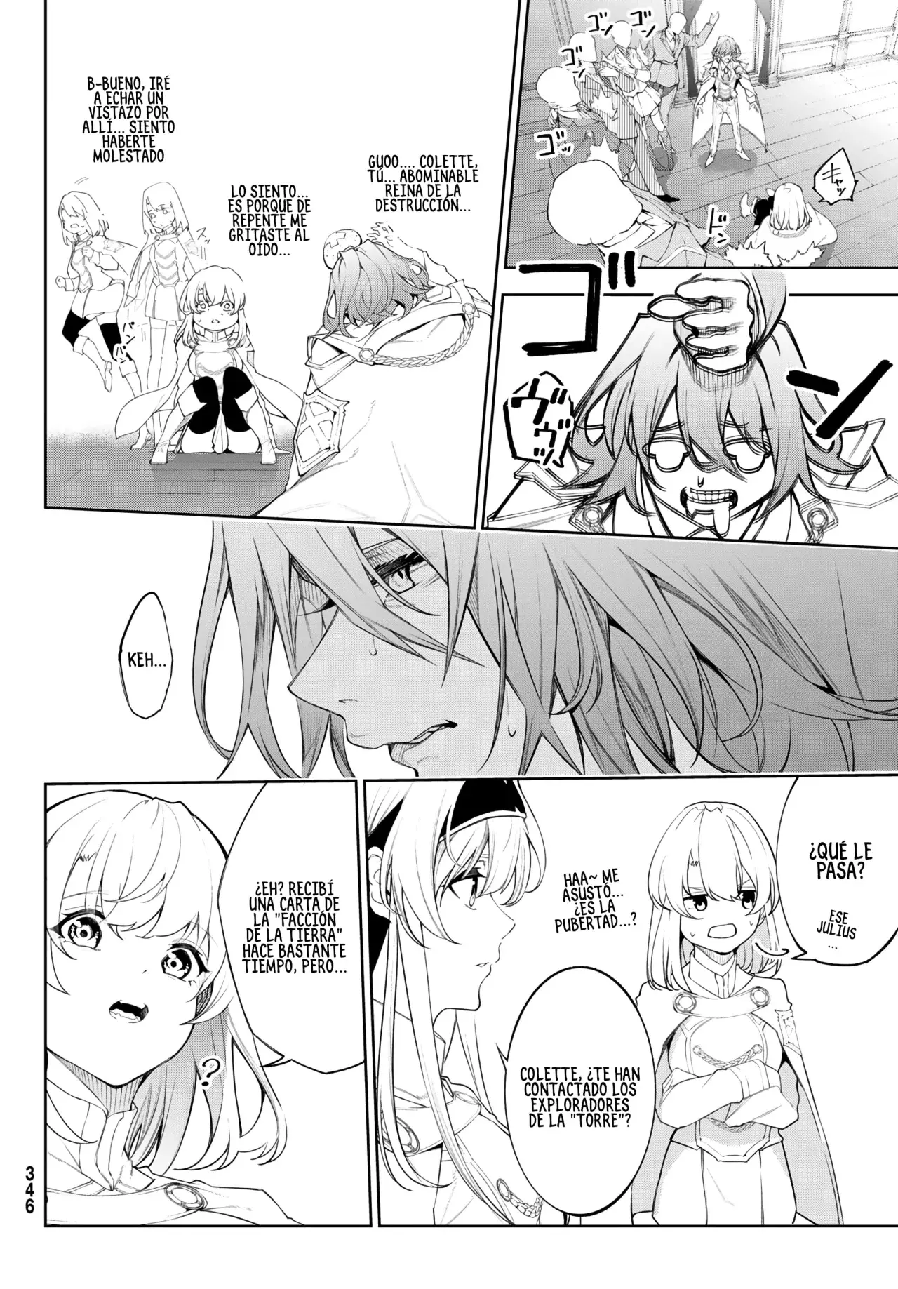 Tsue to Tsurugi no Wistoria Capitulo 31: Comienzo incoloro página 8