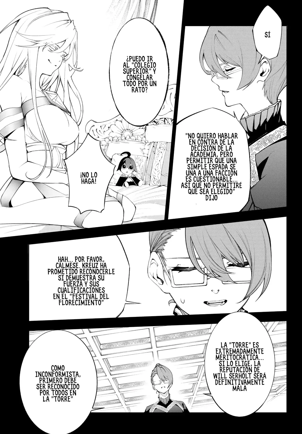 Tsue to Tsurugi no Wistoria Capitulo 32: Primer florecimiento página 3
