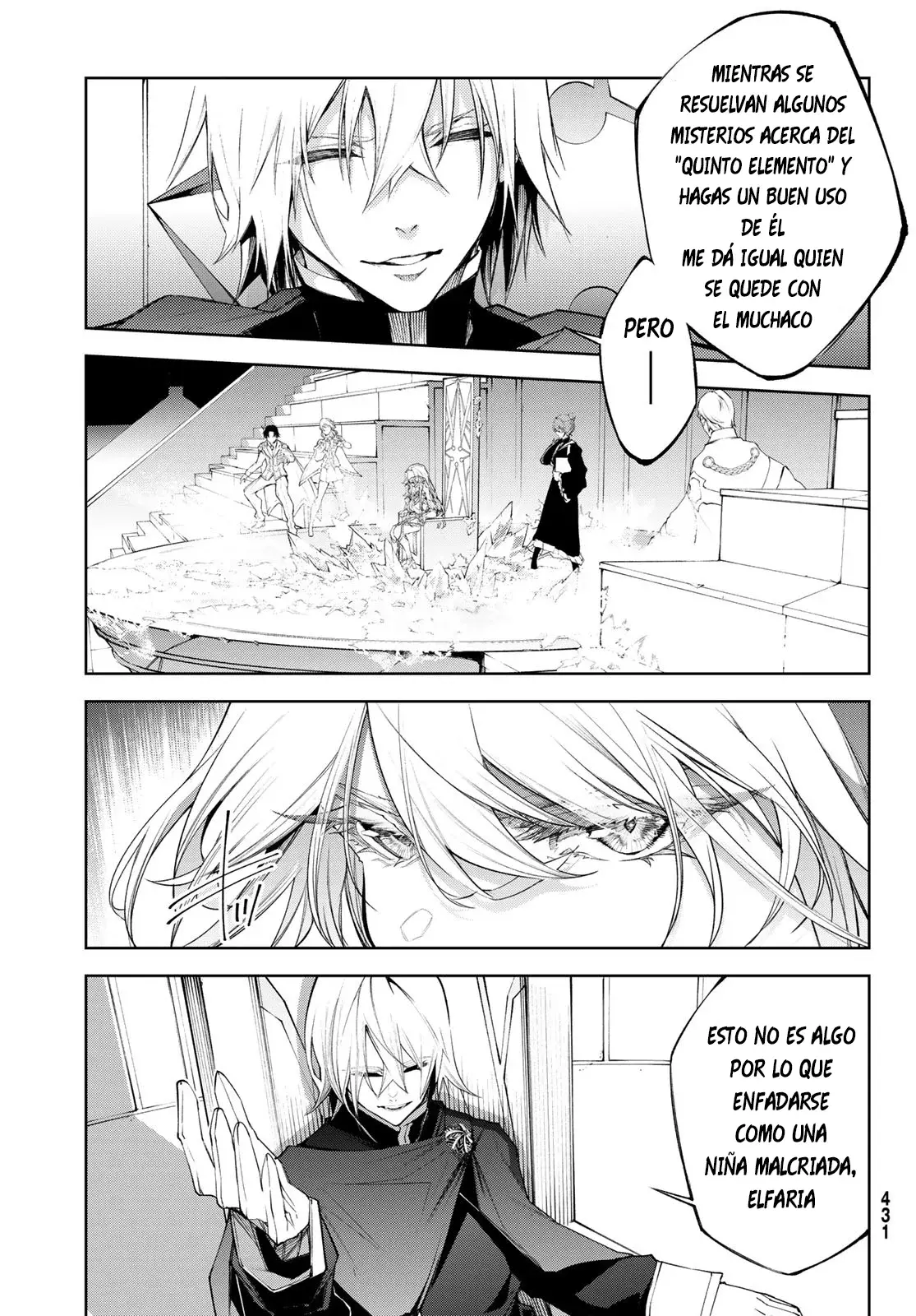 Tsue to Tsurugi no Wistoria Capitulo 33: Solo sigue avanzando página 20