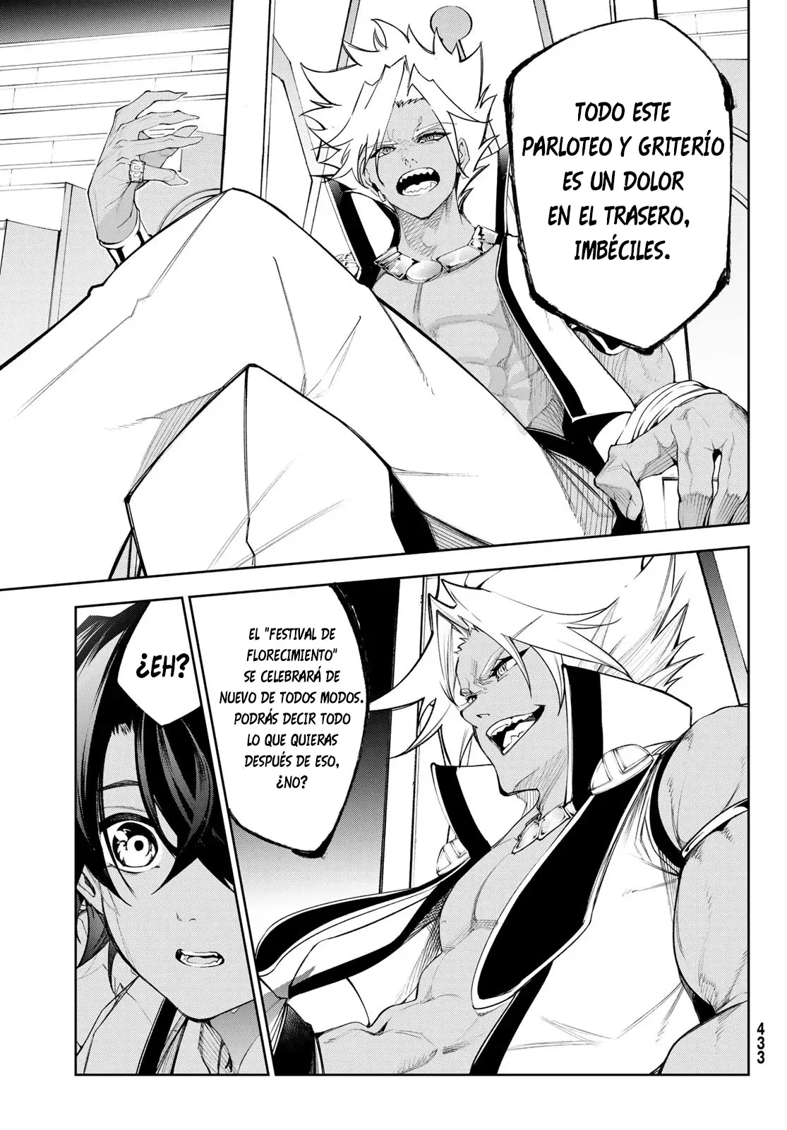 Tsue to Tsurugi no Wistoria Capitulo 33: Solo sigue avanzando página 22