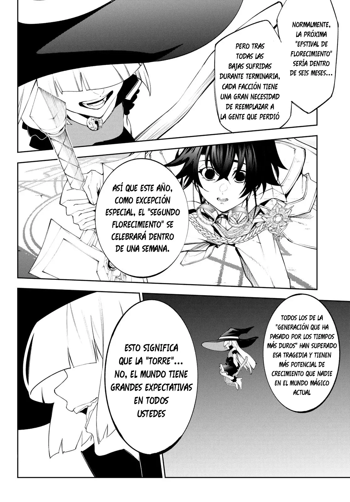 Tsue to Tsurugi no Wistoria Capitulo 33: Solo sigue avanzando página 23