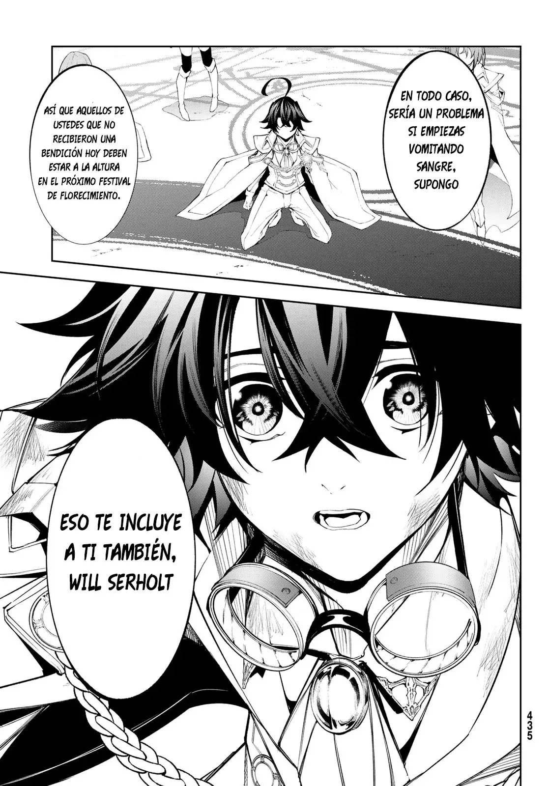 Tsue to Tsurugi no Wistoria Capitulo 33: Solo sigue avanzando página 24