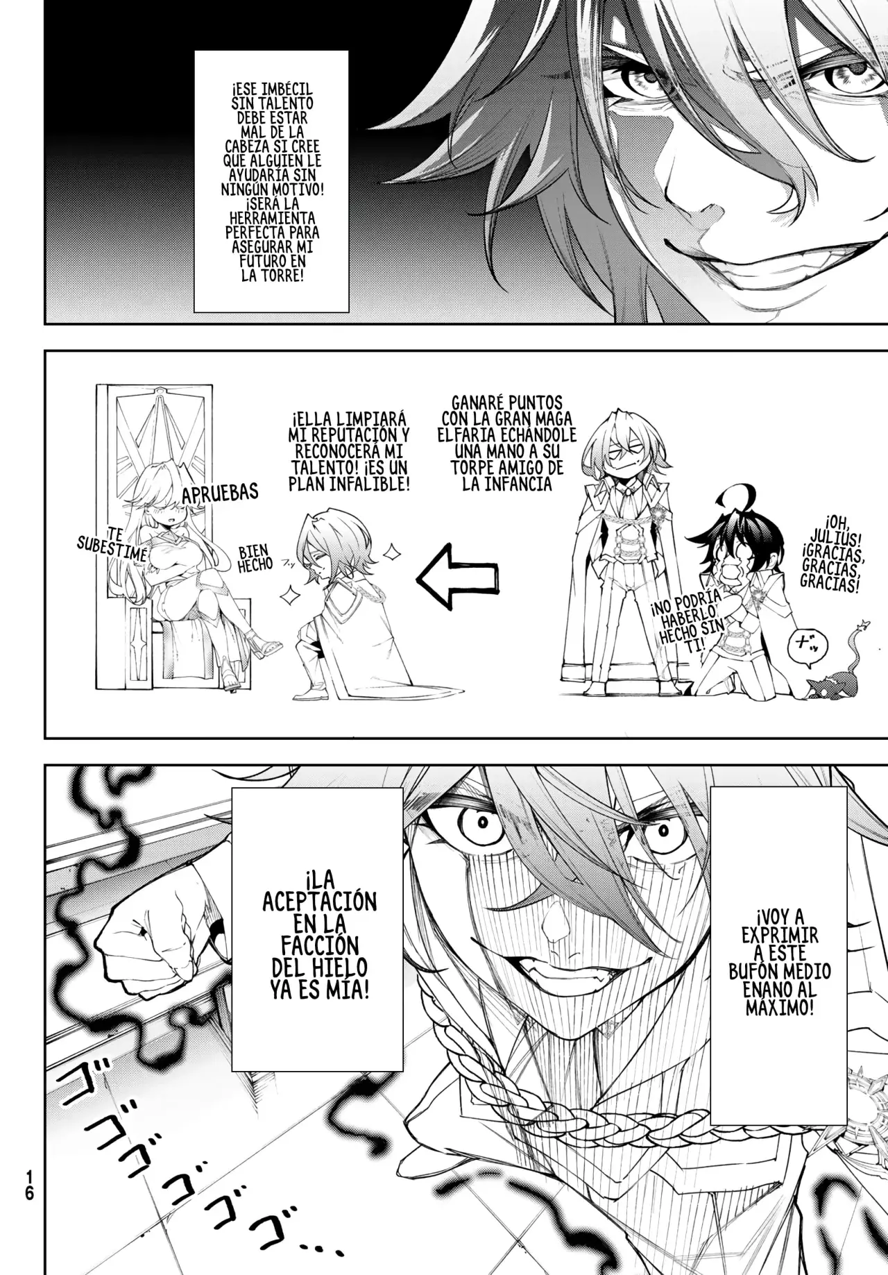 Tsue to Tsurugi no Wistoria Capitulo 34: Los límites de la bondad página 8