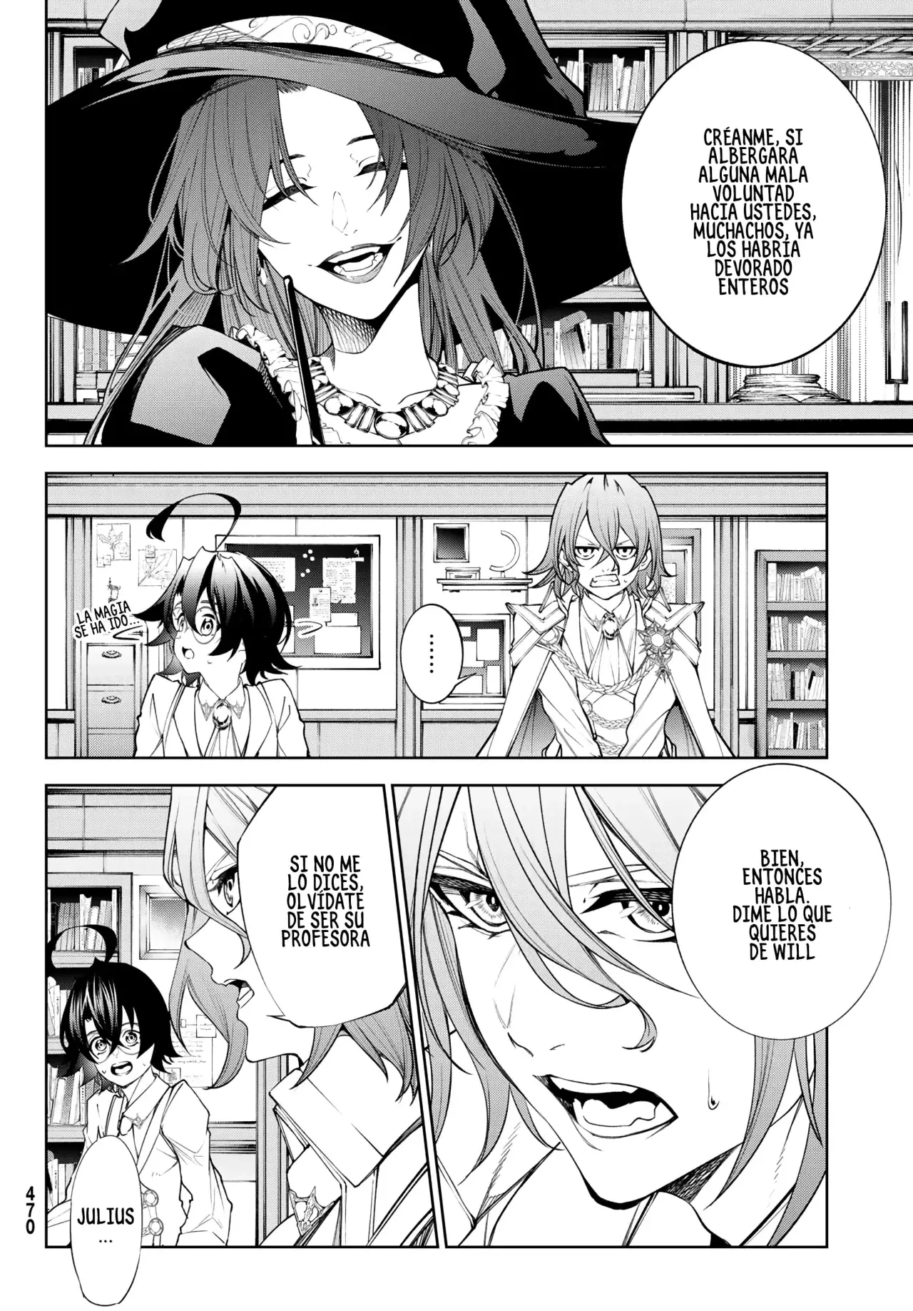 Tsue to Tsurugi no Wistoria Capitulo 35: Las enseñanzas de la bruja página 10