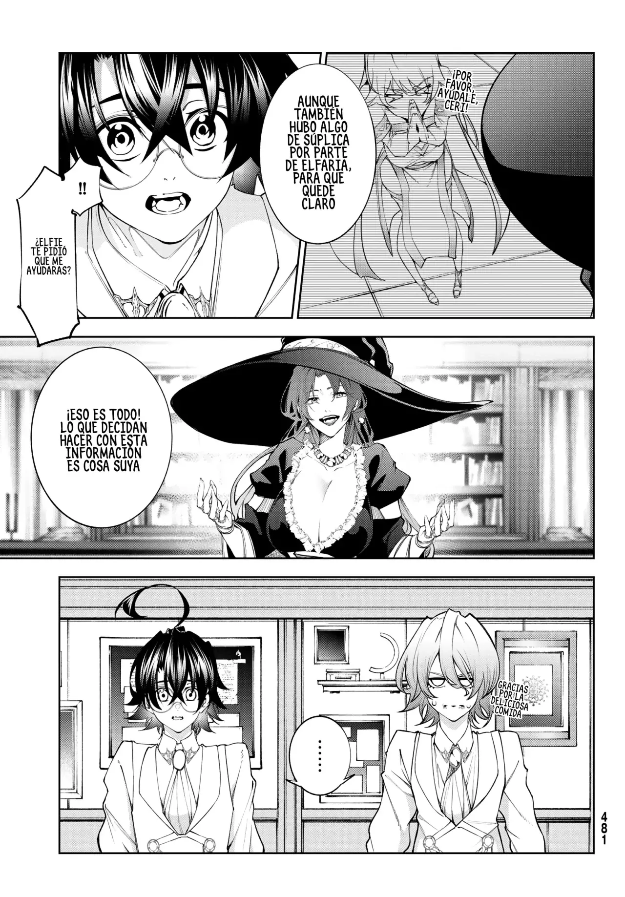 Tsue to Tsurugi no Wistoria Capitulo 35: Las enseñanzas de la bruja página 21