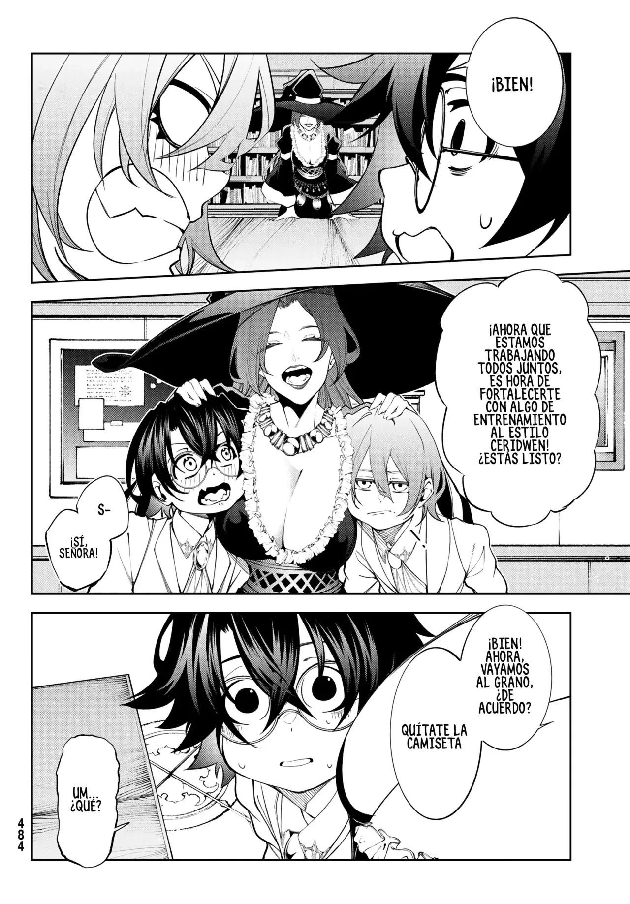 Tsue to Tsurugi no Wistoria Capitulo 35: Las enseñanzas de la bruja página 24