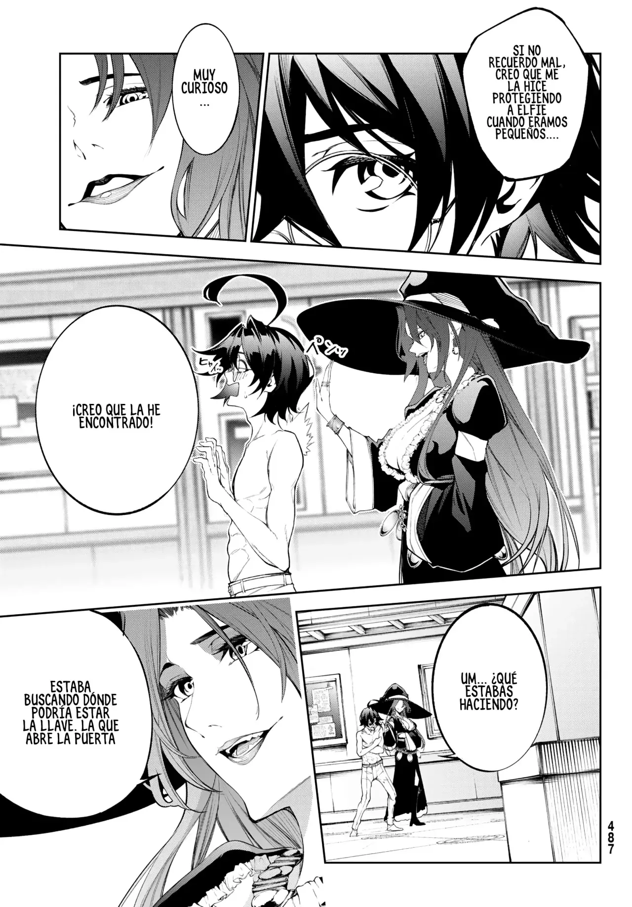 Tsue to Tsurugi no Wistoria Capitulo 35: Las enseñanzas de la bruja página 27