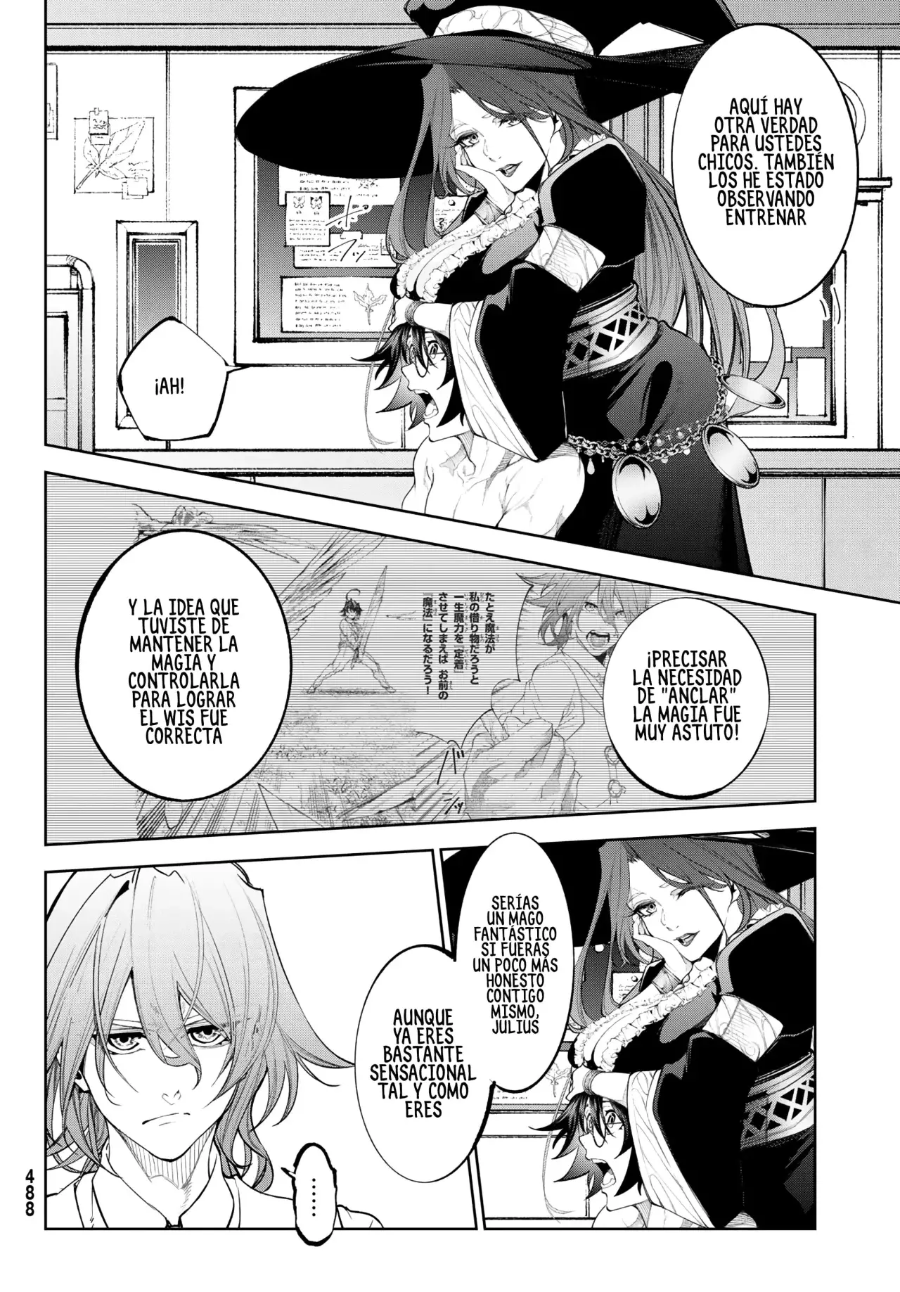 Tsue to Tsurugi no Wistoria Capitulo 35: Las enseñanzas de la bruja página 28