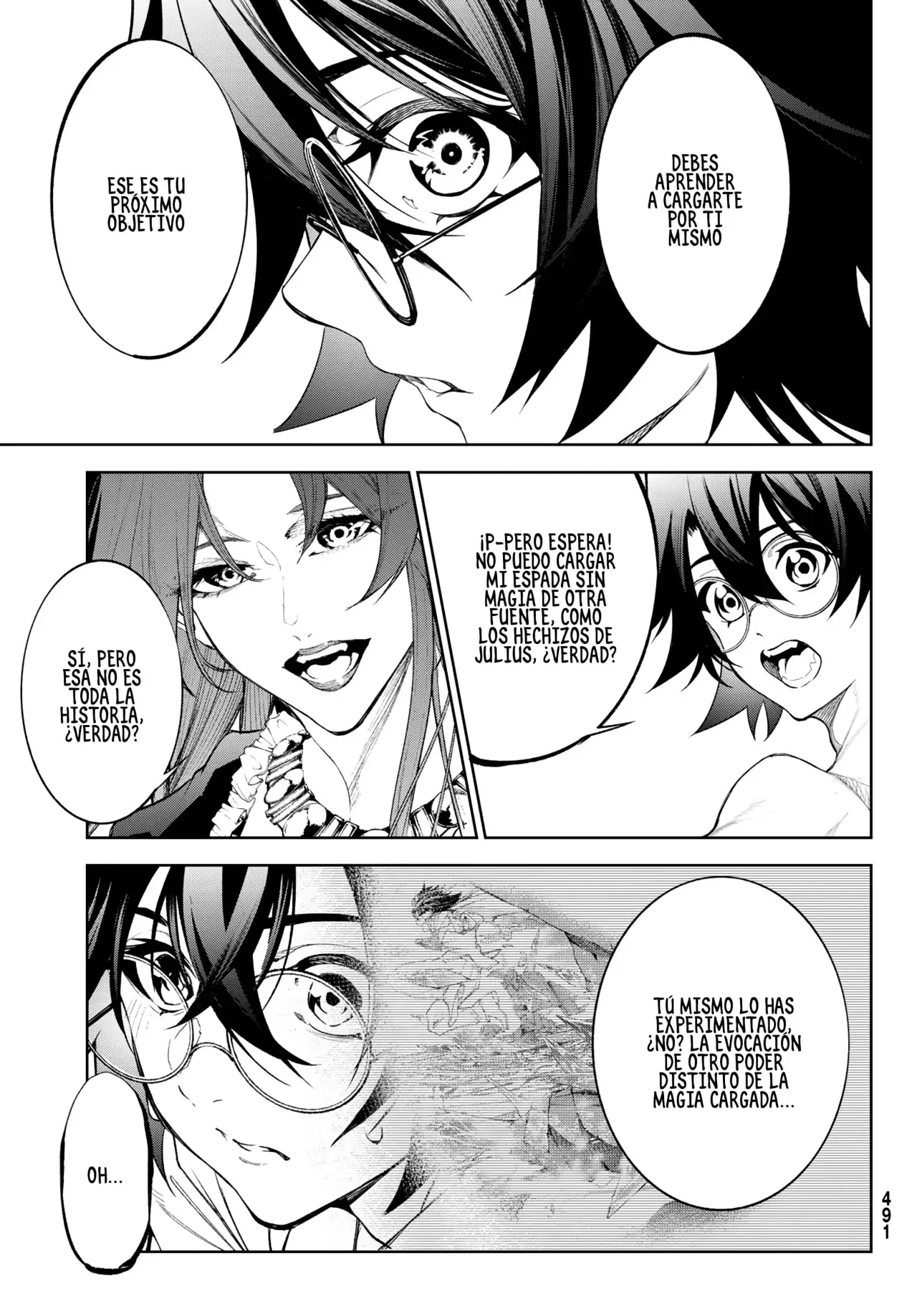 Tsue to Tsurugi no Wistoria Capitulo 35: Las enseñanzas de la bruja página 31