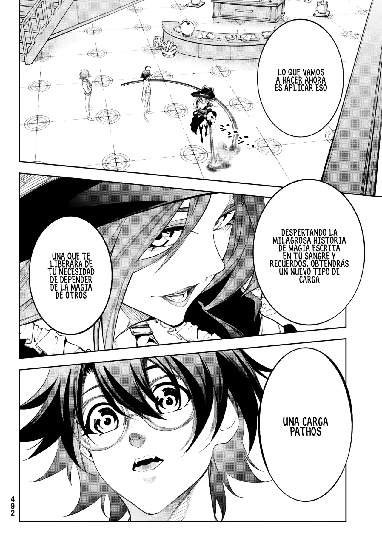 Tsue to Tsurugi no Wistoria Capitulo 35: Las enseñanzas de la bruja página 32