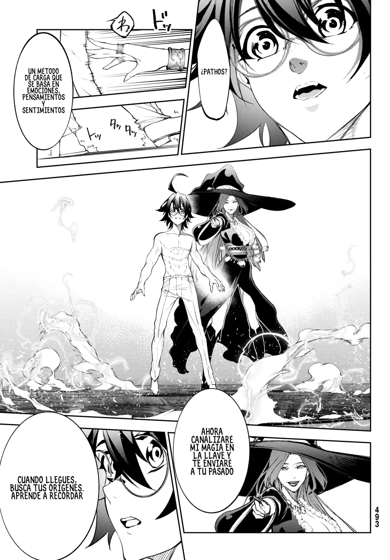 Tsue to Tsurugi no Wistoria Capitulo 35: Las enseñanzas de la bruja página 33