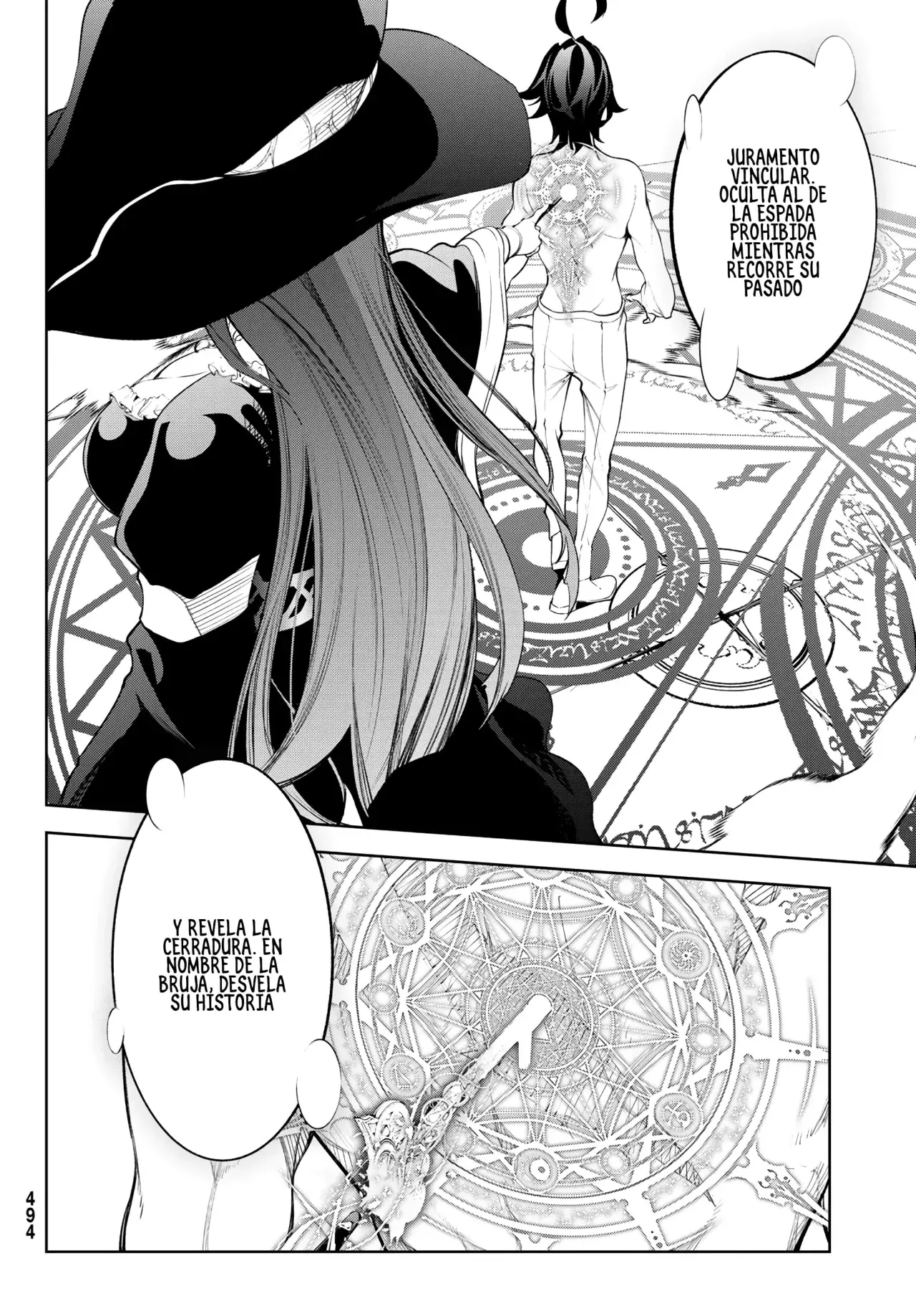 Tsue to Tsurugi no Wistoria Capitulo 35: Las enseñanzas de la bruja página 34
