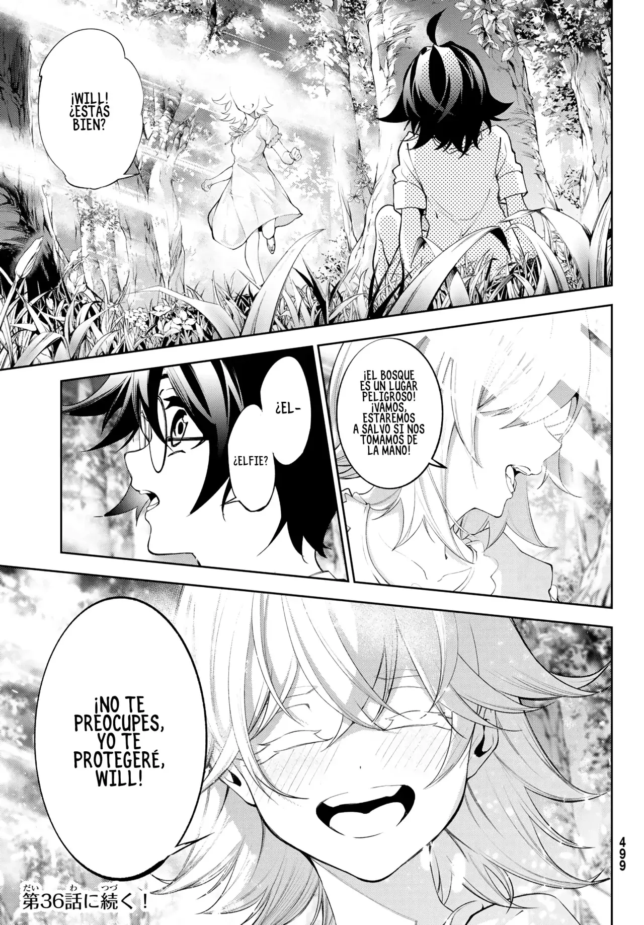 Tsue to Tsurugi no Wistoria Capitulo 35: Las enseñanzas de la bruja página 39