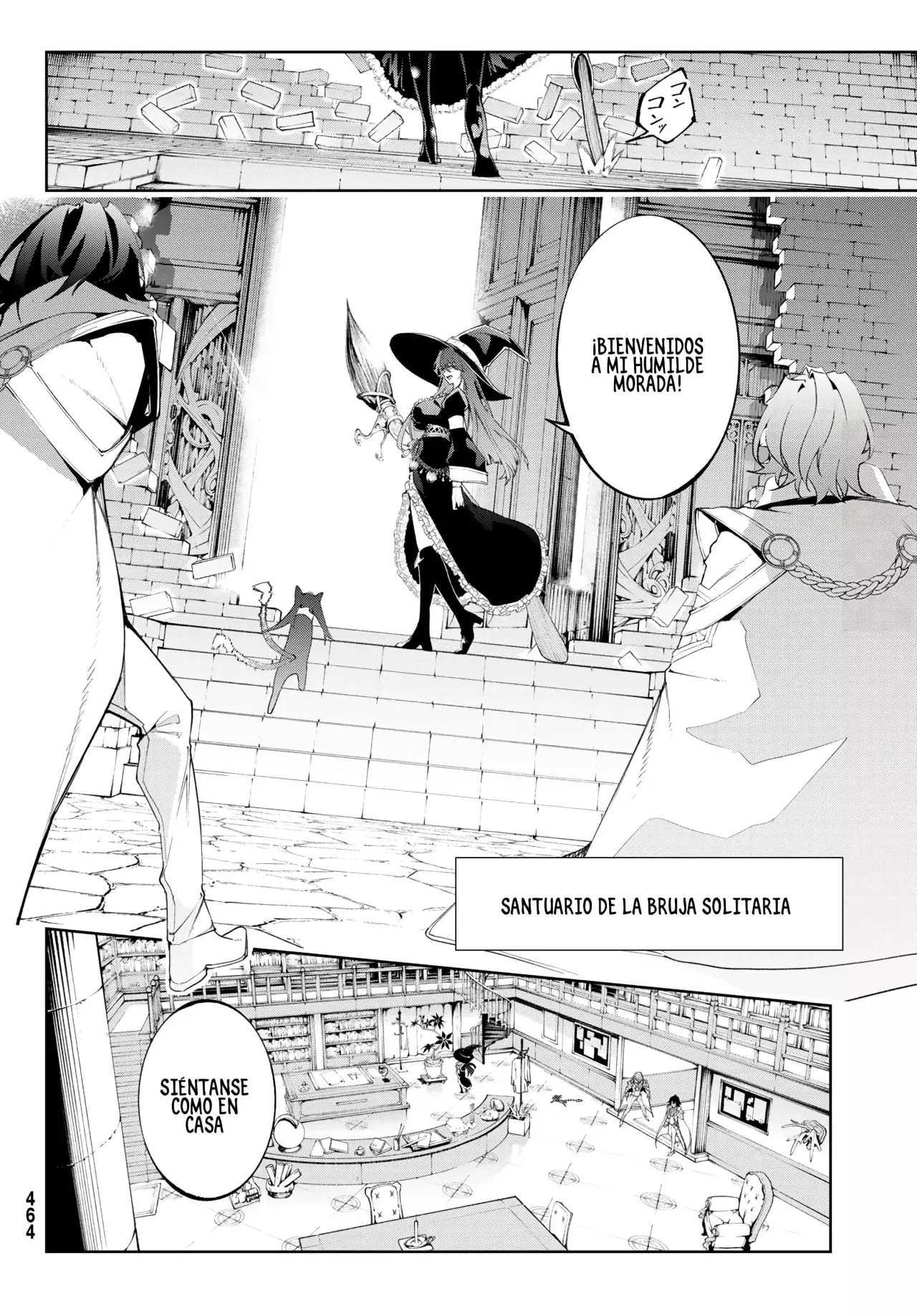 Tsue to Tsurugi no Wistoria Capitulo 35: Las enseñanzas de la bruja página 4