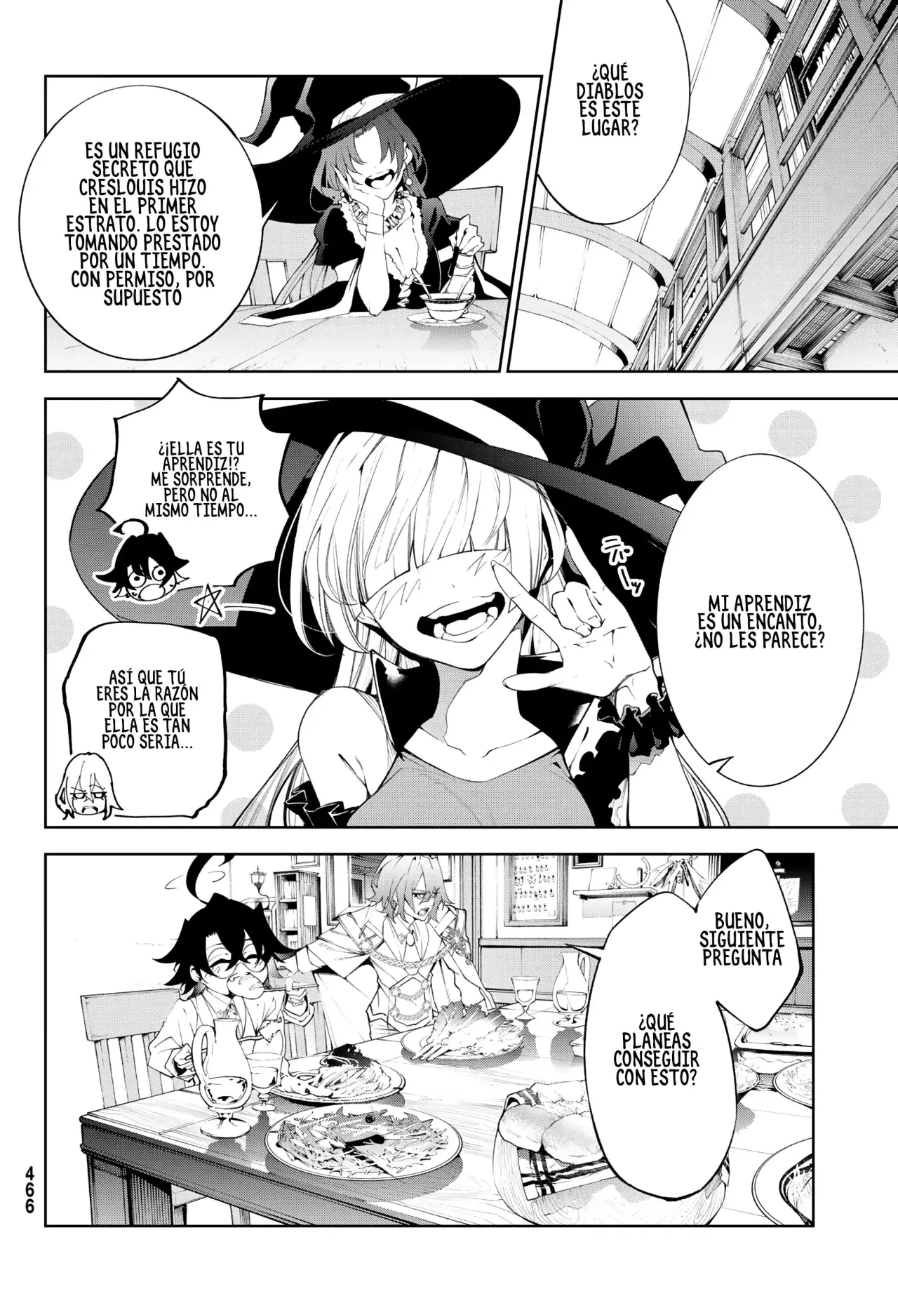 Tsue to Tsurugi no Wistoria Capitulo 35: Las enseñanzas de la bruja página 6