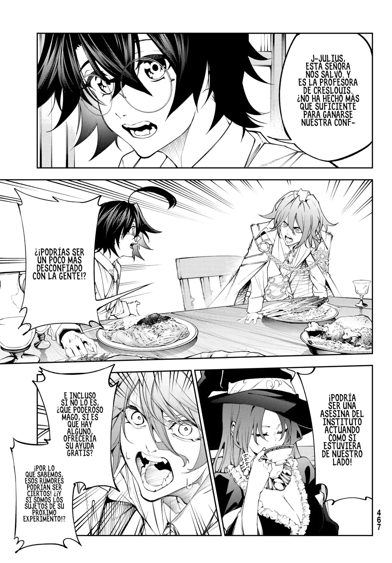 Tsue to Tsurugi no Wistoria Capitulo 35: Las enseñanzas de la bruja página 7