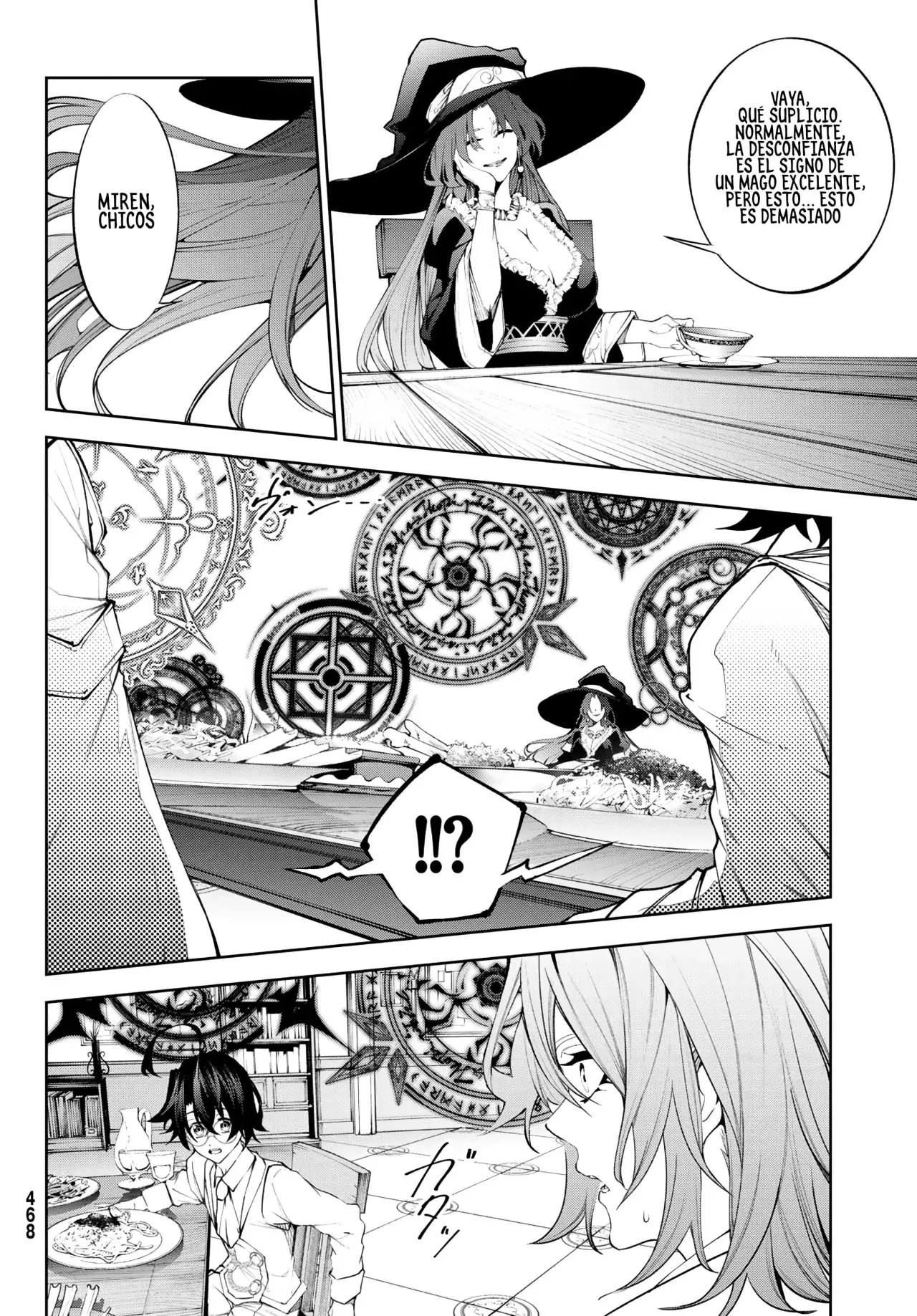 Tsue to Tsurugi no Wistoria Capitulo 35: Las enseñanzas de la bruja página 8