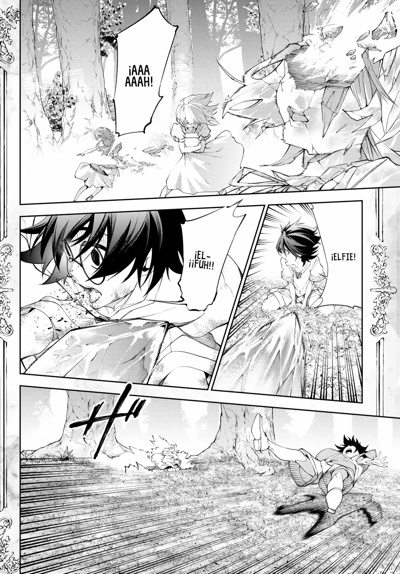 Tsue to Tsurugi no Wistoria Capitulo 36: Pasar página página 24