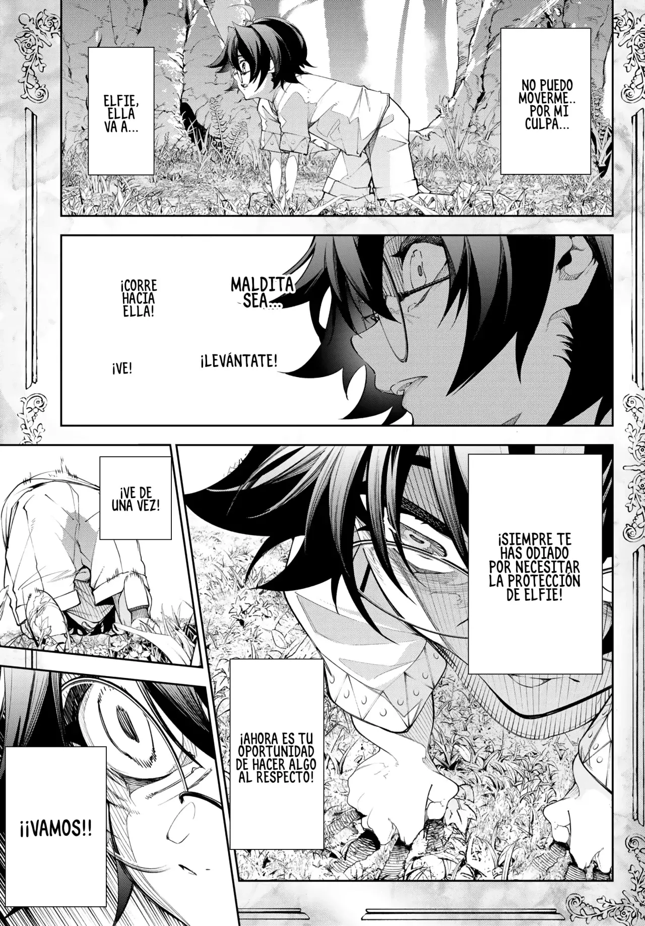 Tsue to Tsurugi no Wistoria Capitulo 36: Pasar página página 27