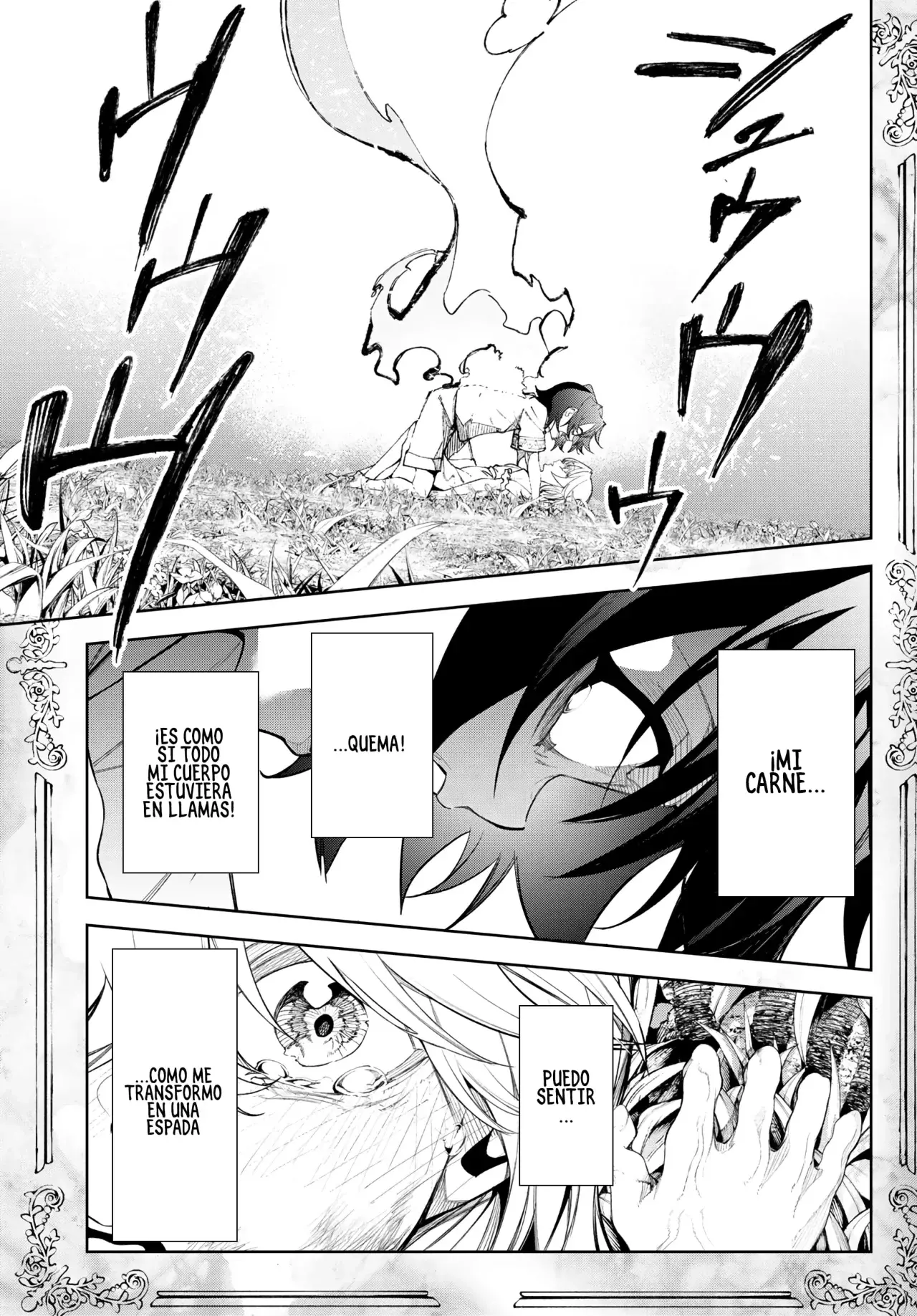 Tsue to Tsurugi no Wistoria Capitulo 36: Pasar página página 33