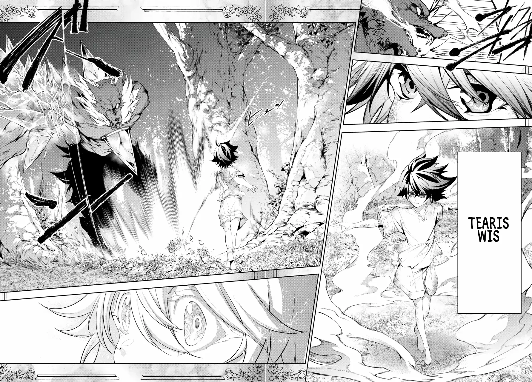 Tsue to Tsurugi no Wistoria Capitulo 36: Pasar página página 36